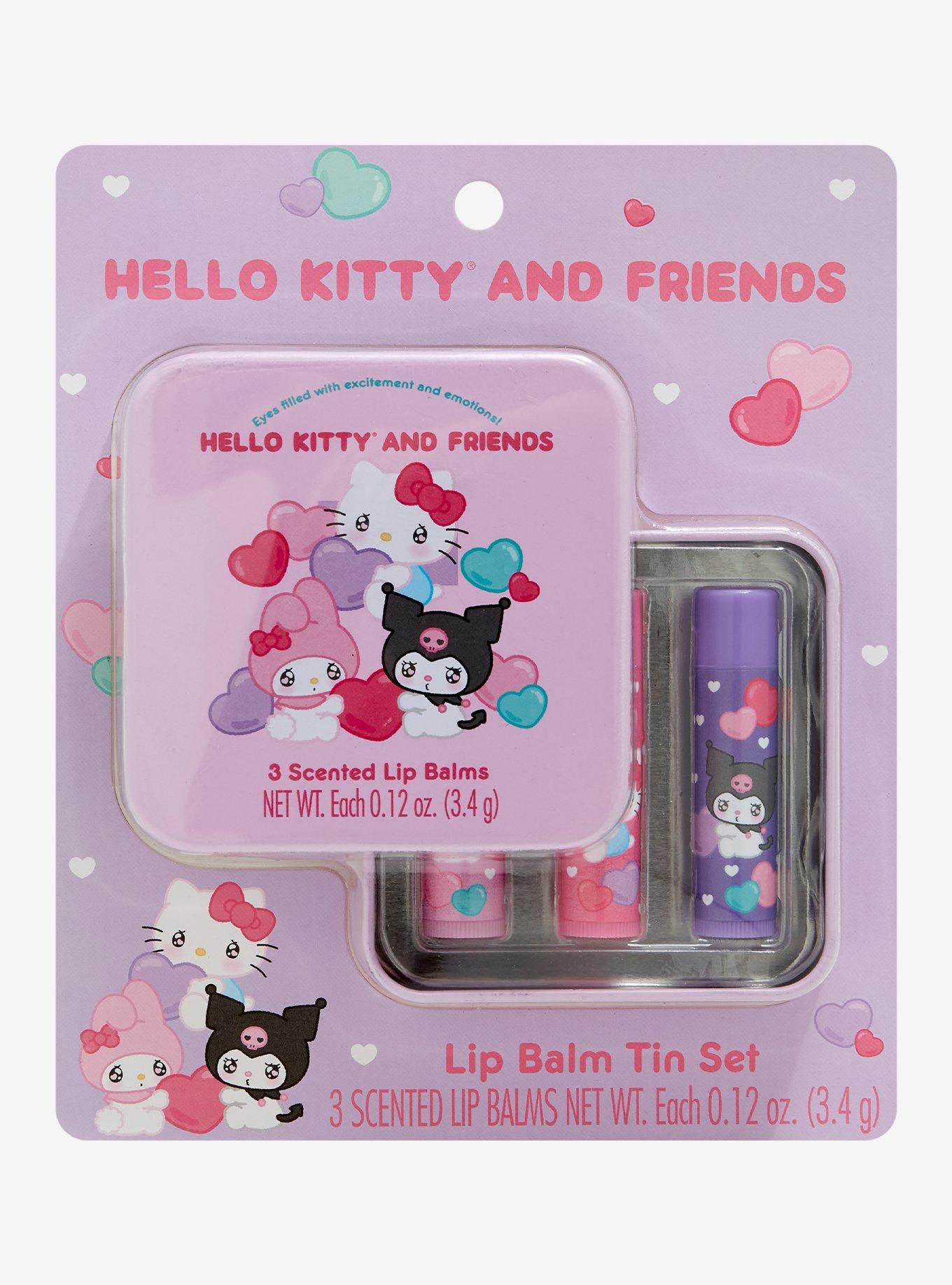 Hello Kitty And Friends Pastel Heart Lip Balm Set, , hi-res