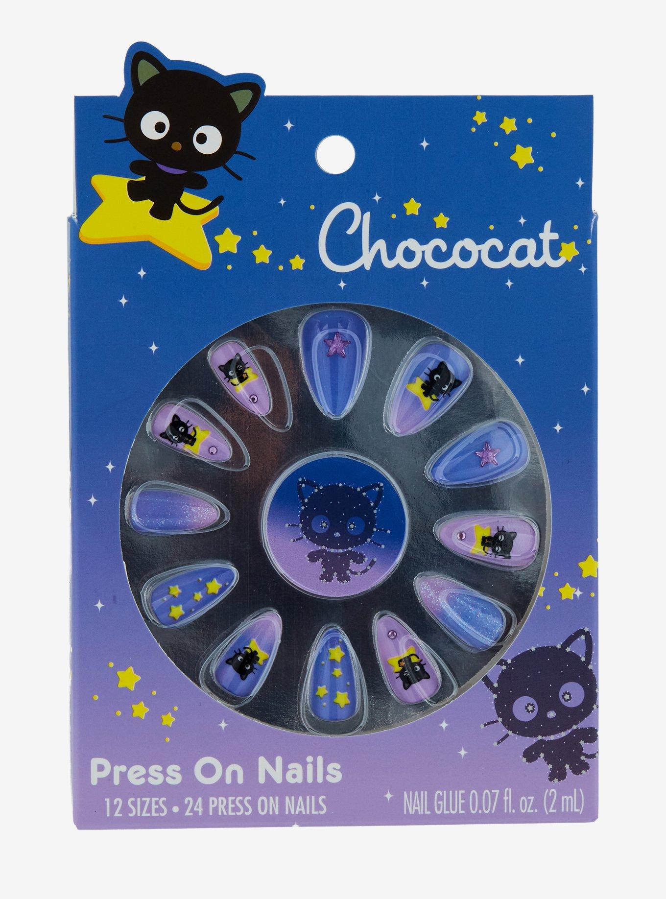 Chococat Starry Press-On Nails, , hi-res