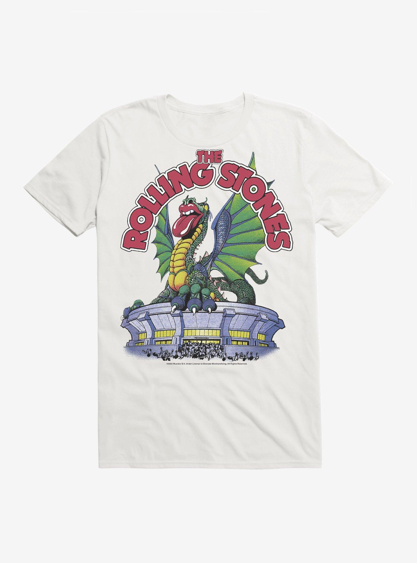 Rolling Stones Dragon T-Shirt, WHITE, hi-res