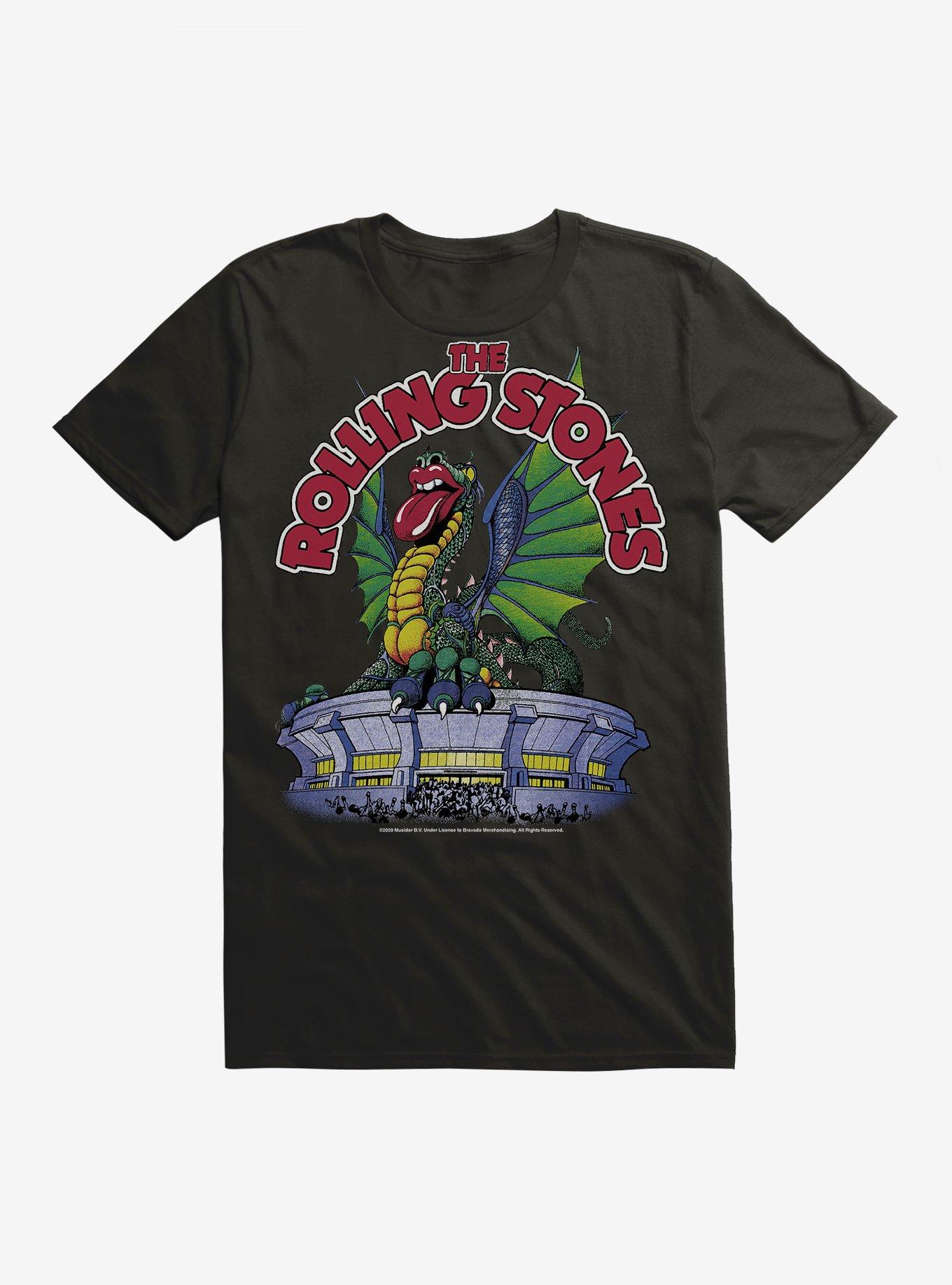 Rolling Stones Dragon T-Shirt, BLACK, hi-res
