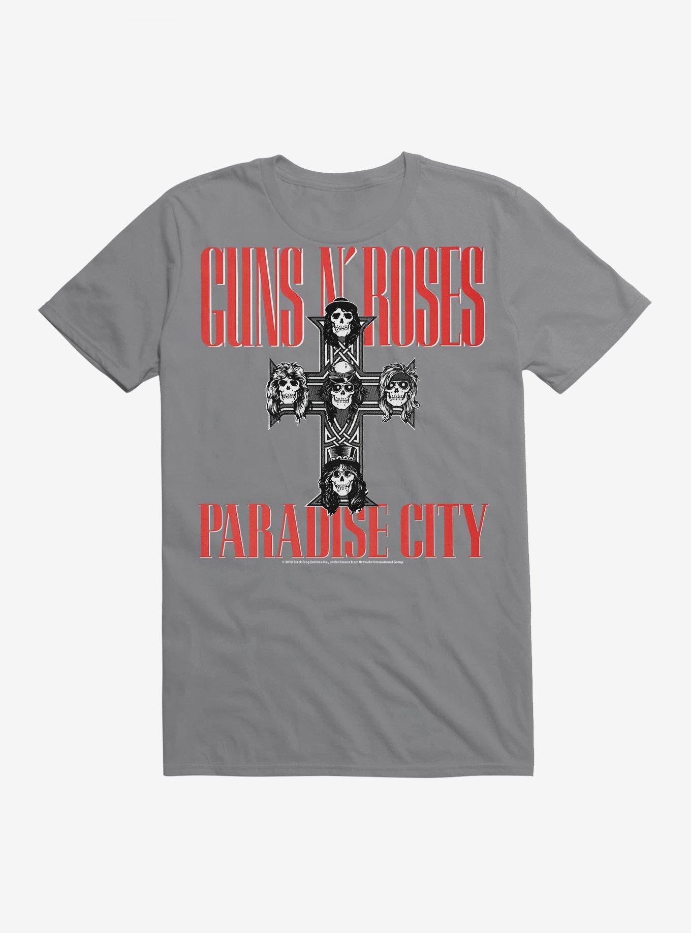 Guns N' Roses Paradise City T-Shirt, STORM GREY, hi-res