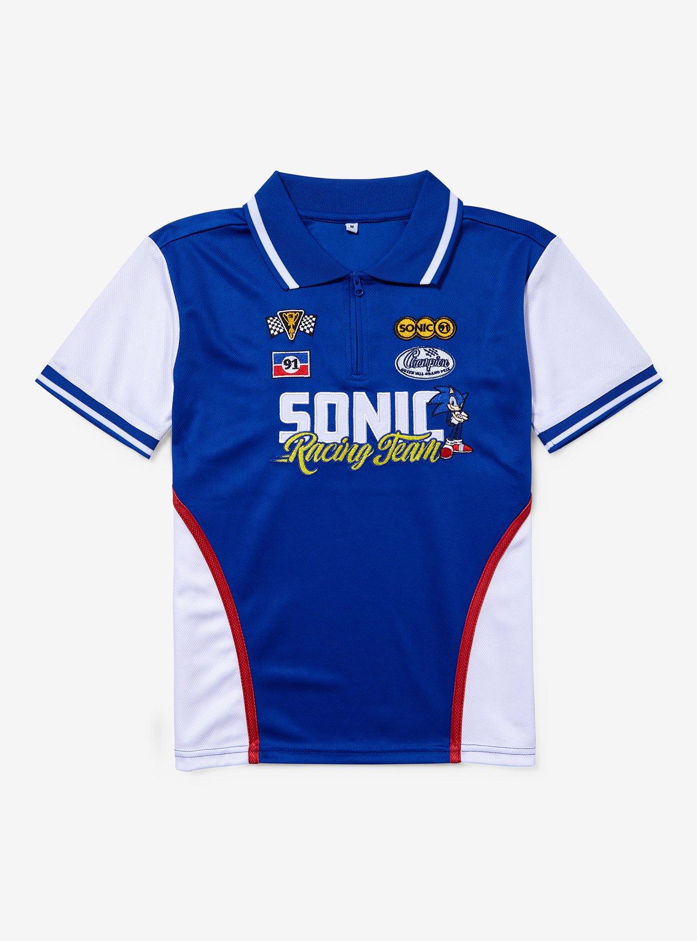 Sonic the Hedgehog Racing Youth Soccer Jersey - BoxLunch Exclusive, , hi-res