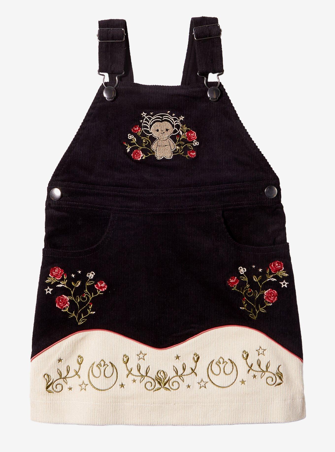 Star Wars Leia Western Toddler Overall Dress &mdash; BoxLunch Exclusive, MULTI, hi-res