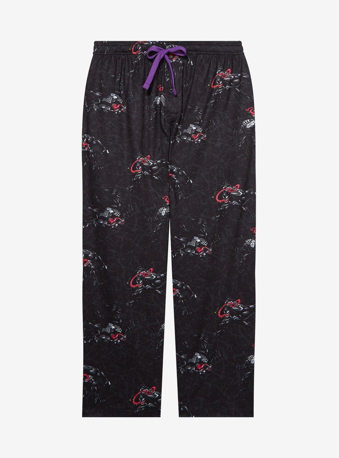 Marvel Venom Allover Print Sleep Pants — BoxLunch Exclusive, , hi-res