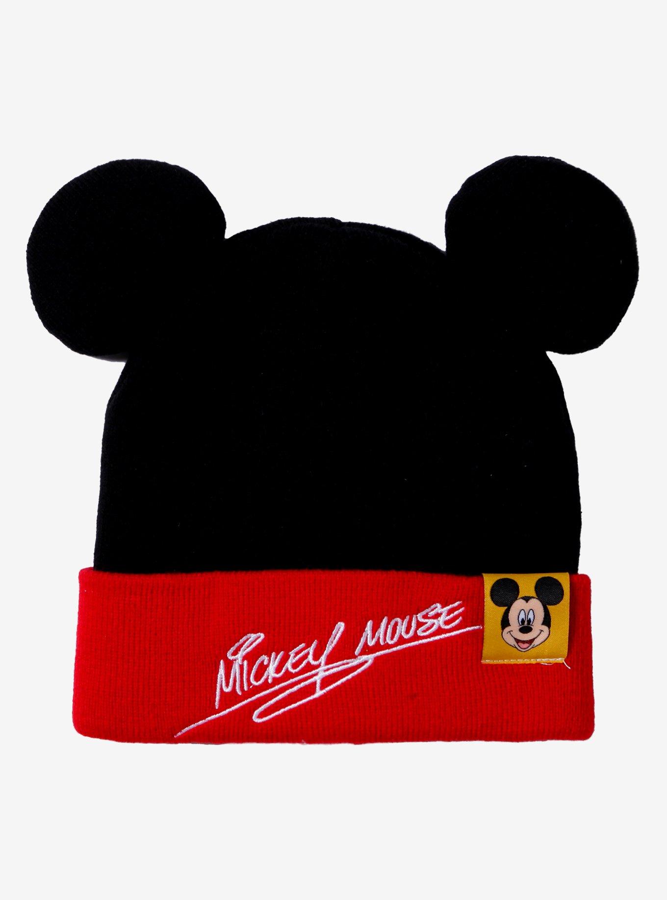 Disney Mickey Mouse Ear Youth Beanie, , hi-res