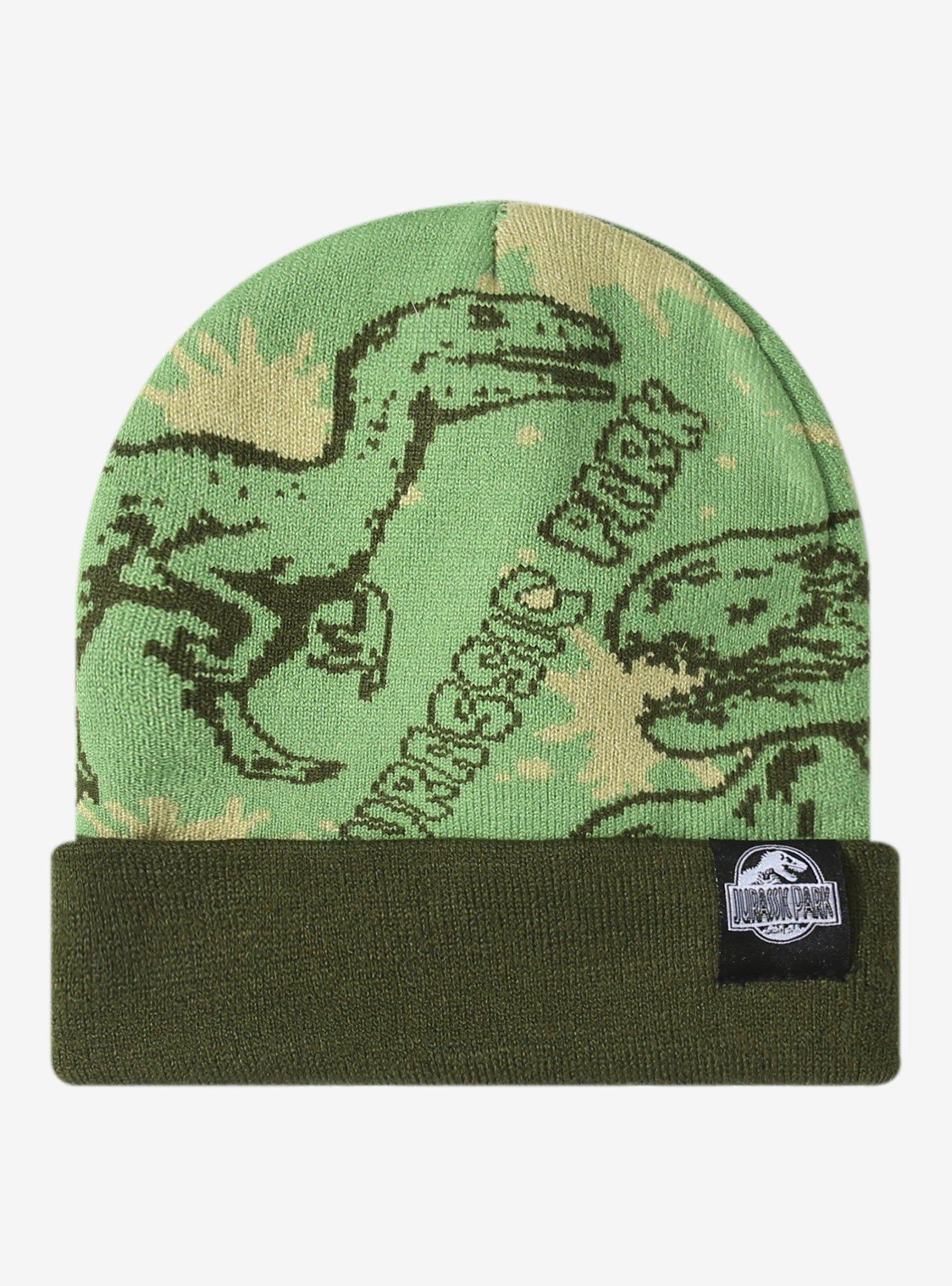 Jurassic Park Dinosaur Spikes Youth Beanie - BoxLunch Exclusive