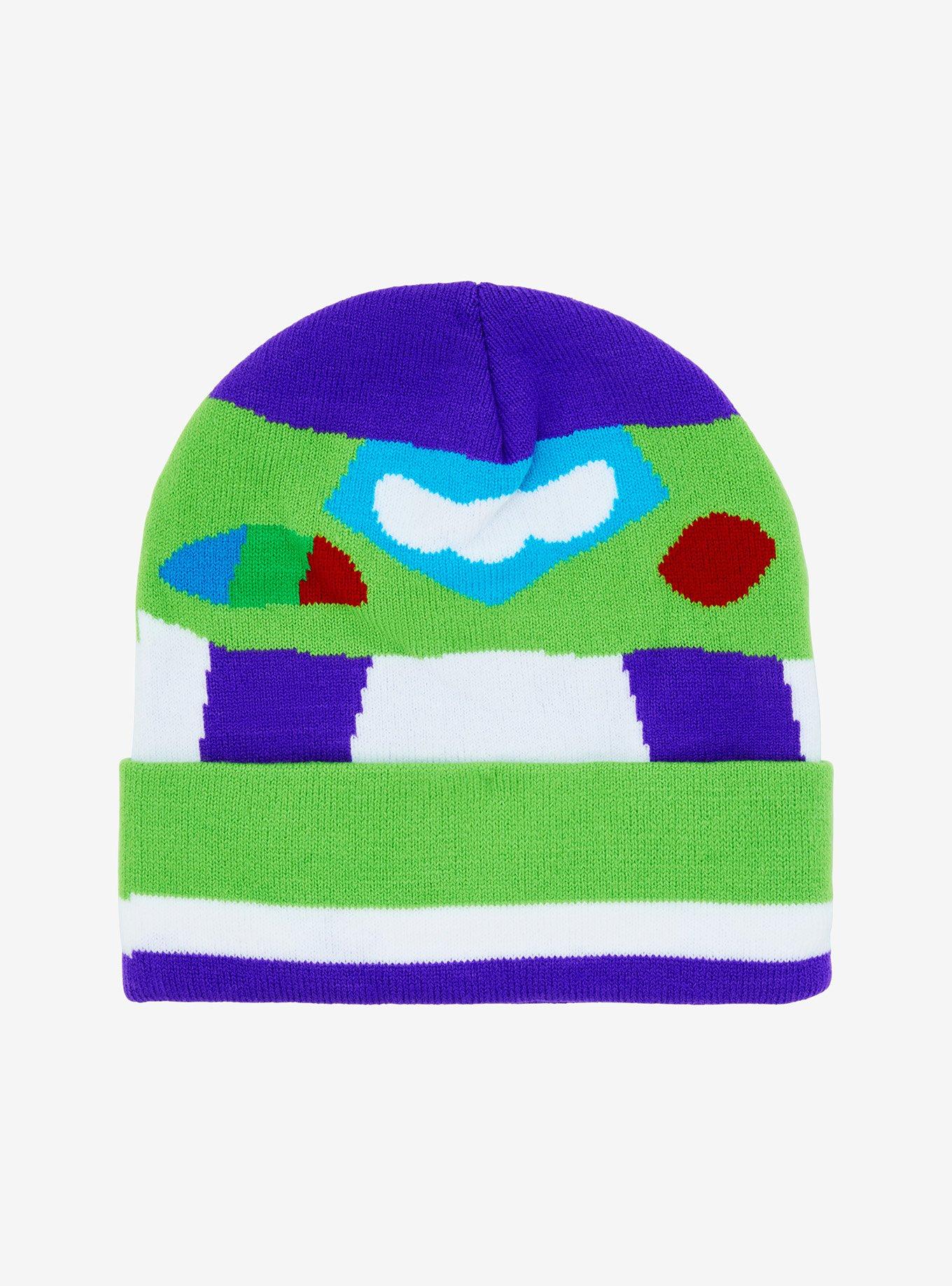 Disney Pixar Toy Story Buzz Lightyear Replica Youth Beanie — BoxLunch Exclusive, , hi-res