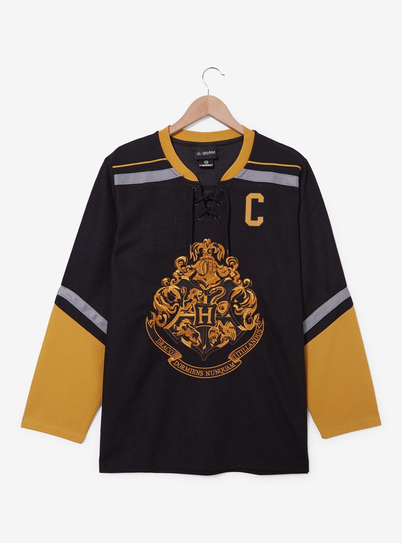 Harry Potter Hogwarts Crest Hockey Jersey - BoxLunch Exclusive, , hi-res