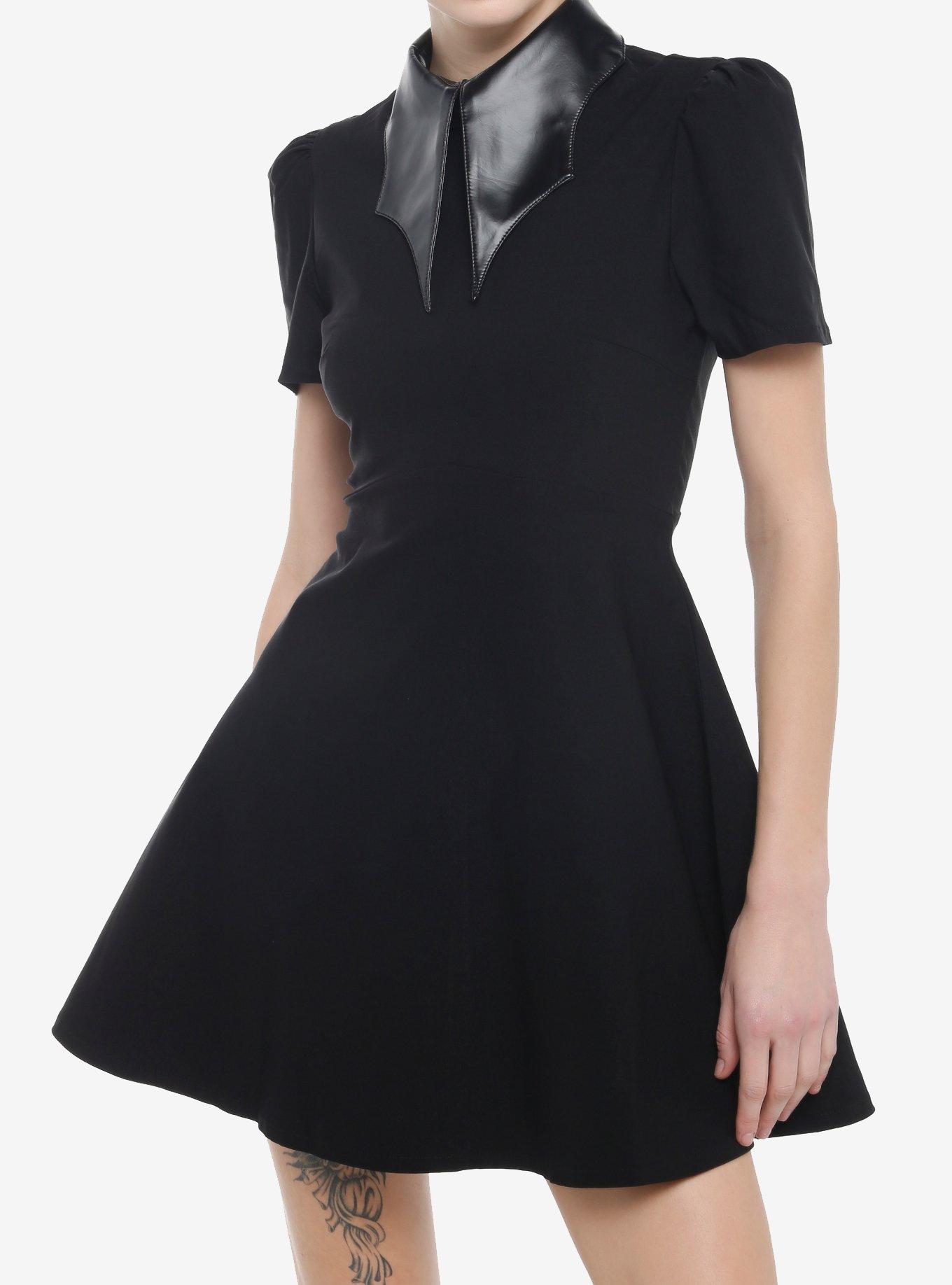 KIHILIST Bat Wing Collar Dress, , hi-res
