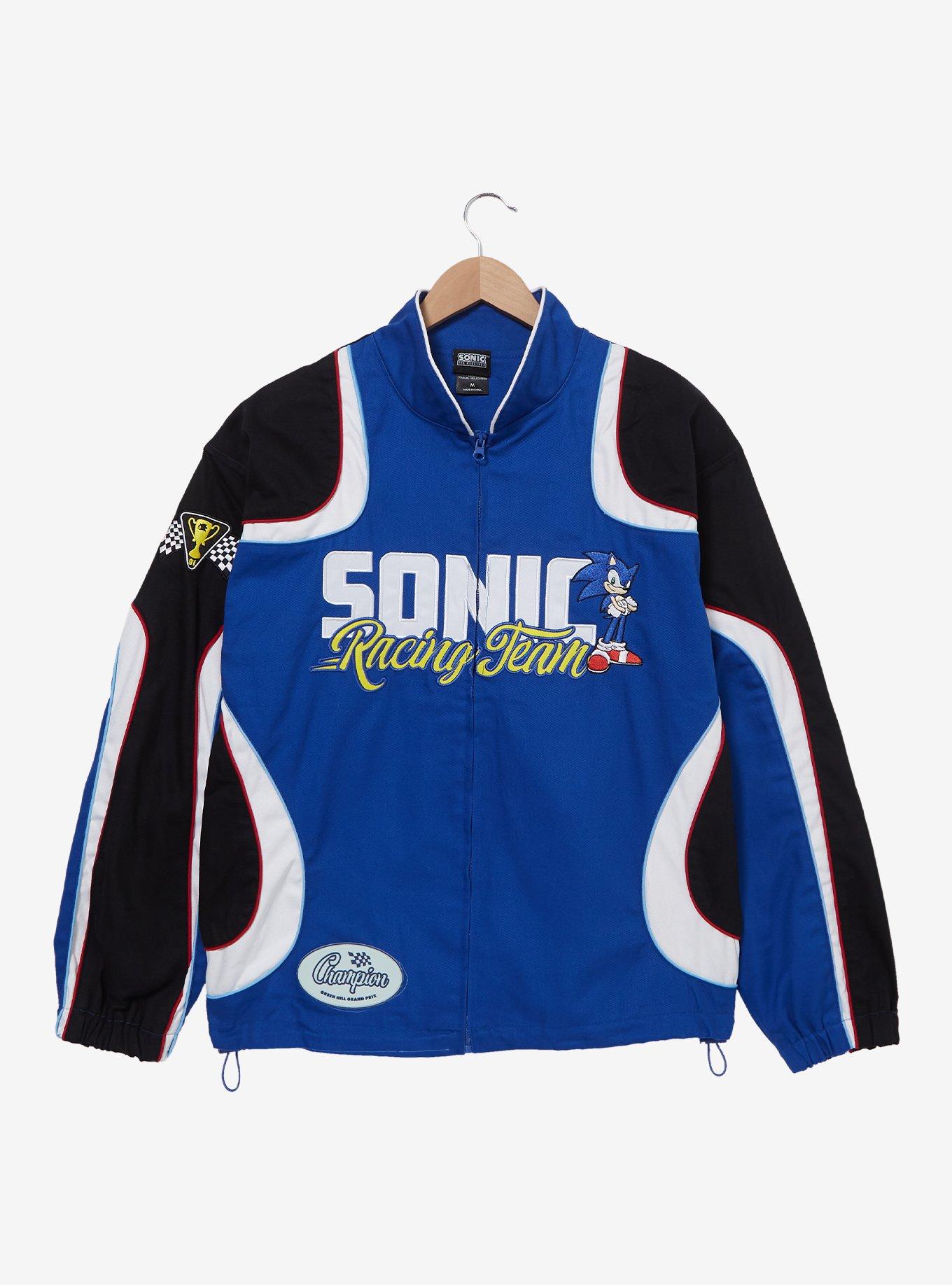 Sonic the Hedgehog Sonic Racing Team Moto Racing Jacket - BoxLunch