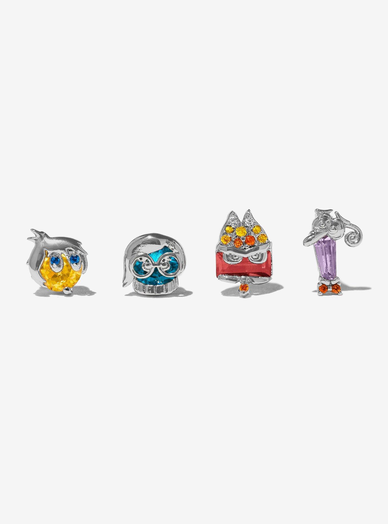 Disney Pixar X Girls Crew Inside Out 2 Emotions Mismatch Stud Earring Set, , hi-res