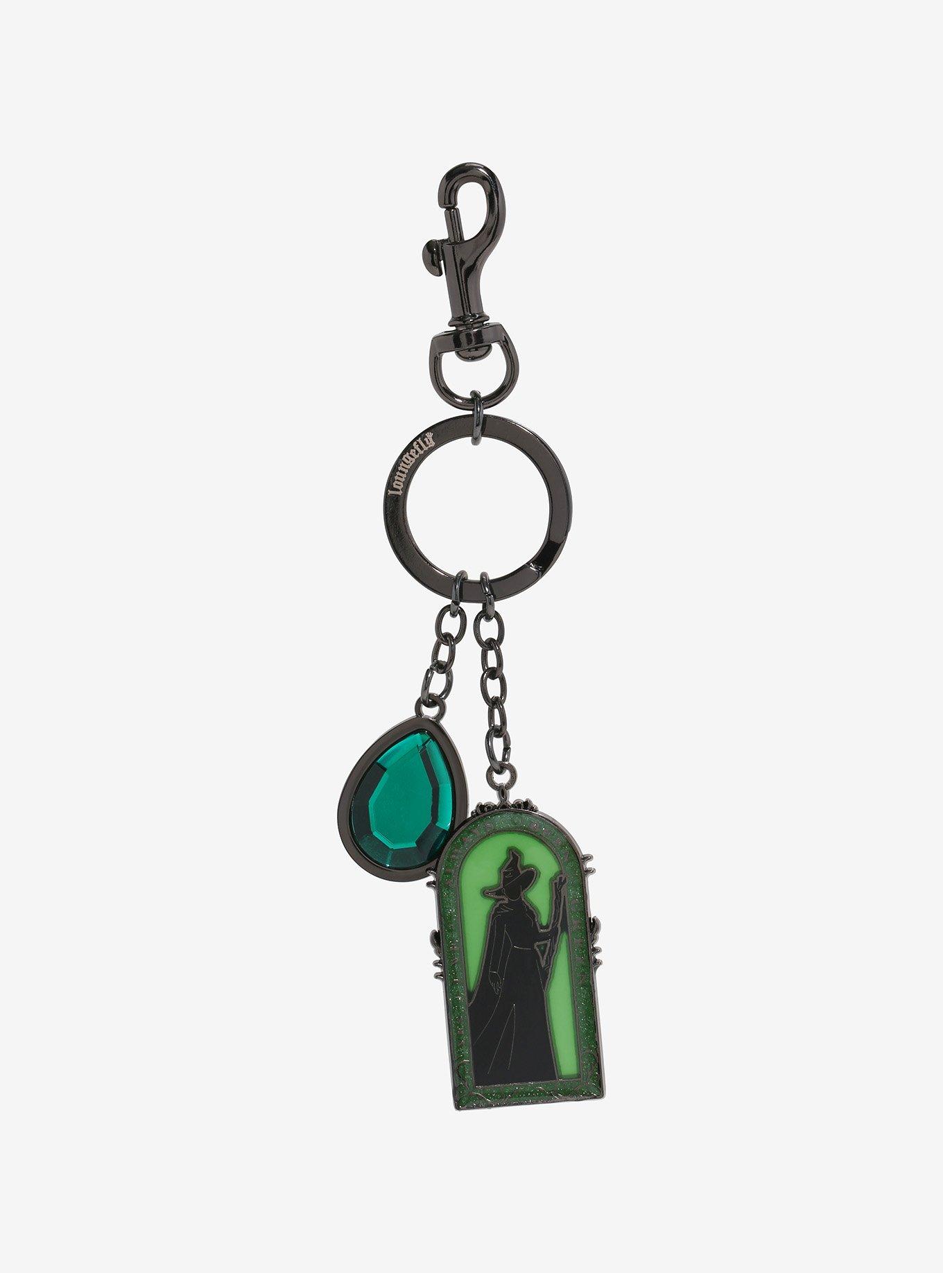 Loungefly Wicked Elphaba Portrait Multi-Charm Keychain - BoxLunch