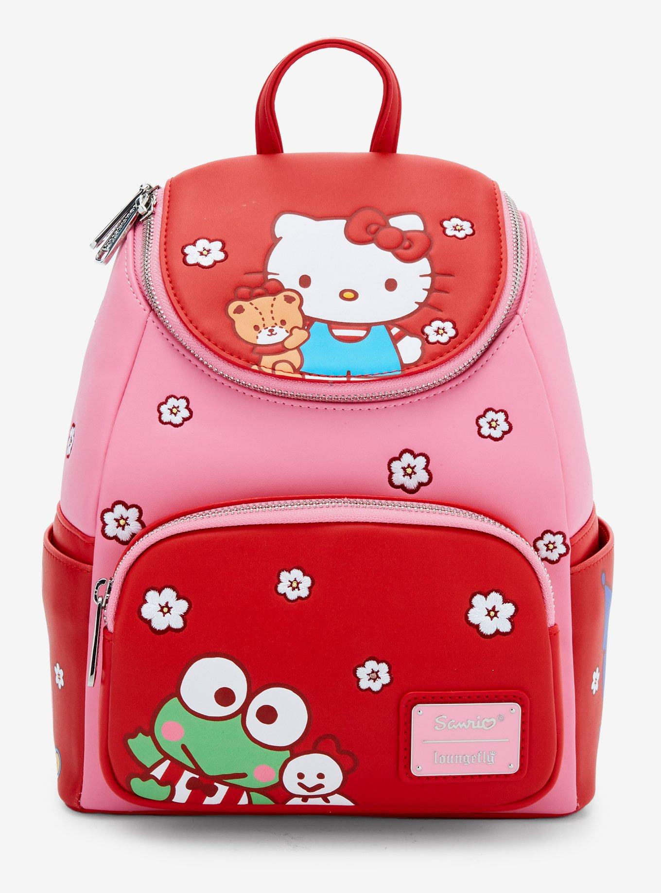 Loungefly Hello Kitty And Friends Pink & Red Mini Backpack, , hi-res