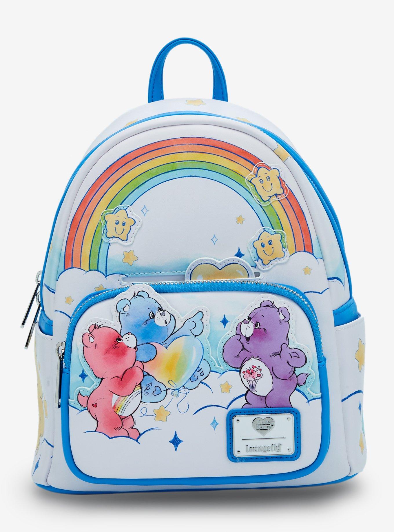 Loungefly Care Bears Rainbow Pop-Up Mini Backpack Hot Topic