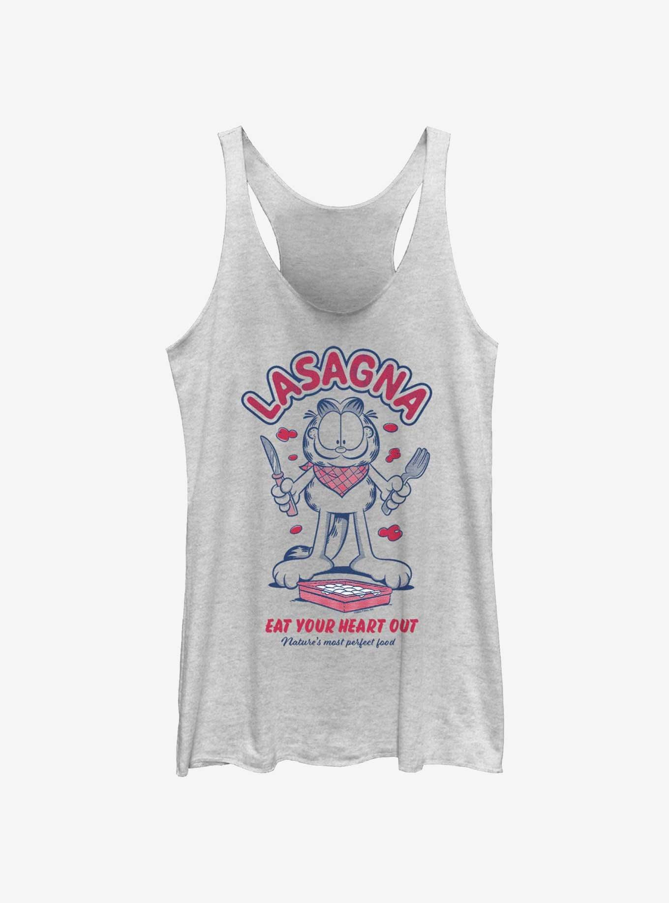 Garfield Lasagna Nature's Perfect Food Girls Tank