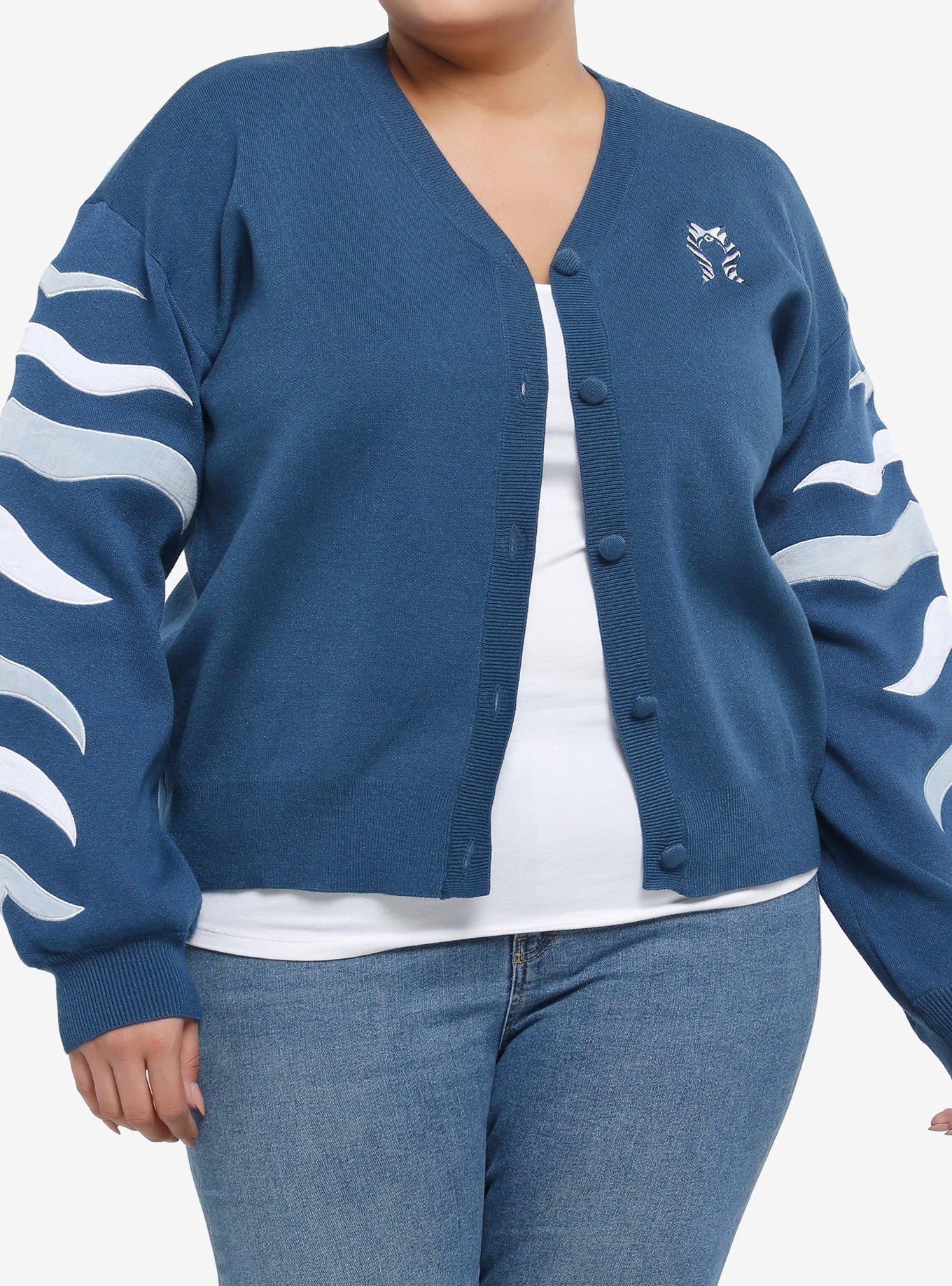 Her Universe Star Wars Ahsoka Tano Lekku Cardigan Plus Size Her Universe Exclusive 