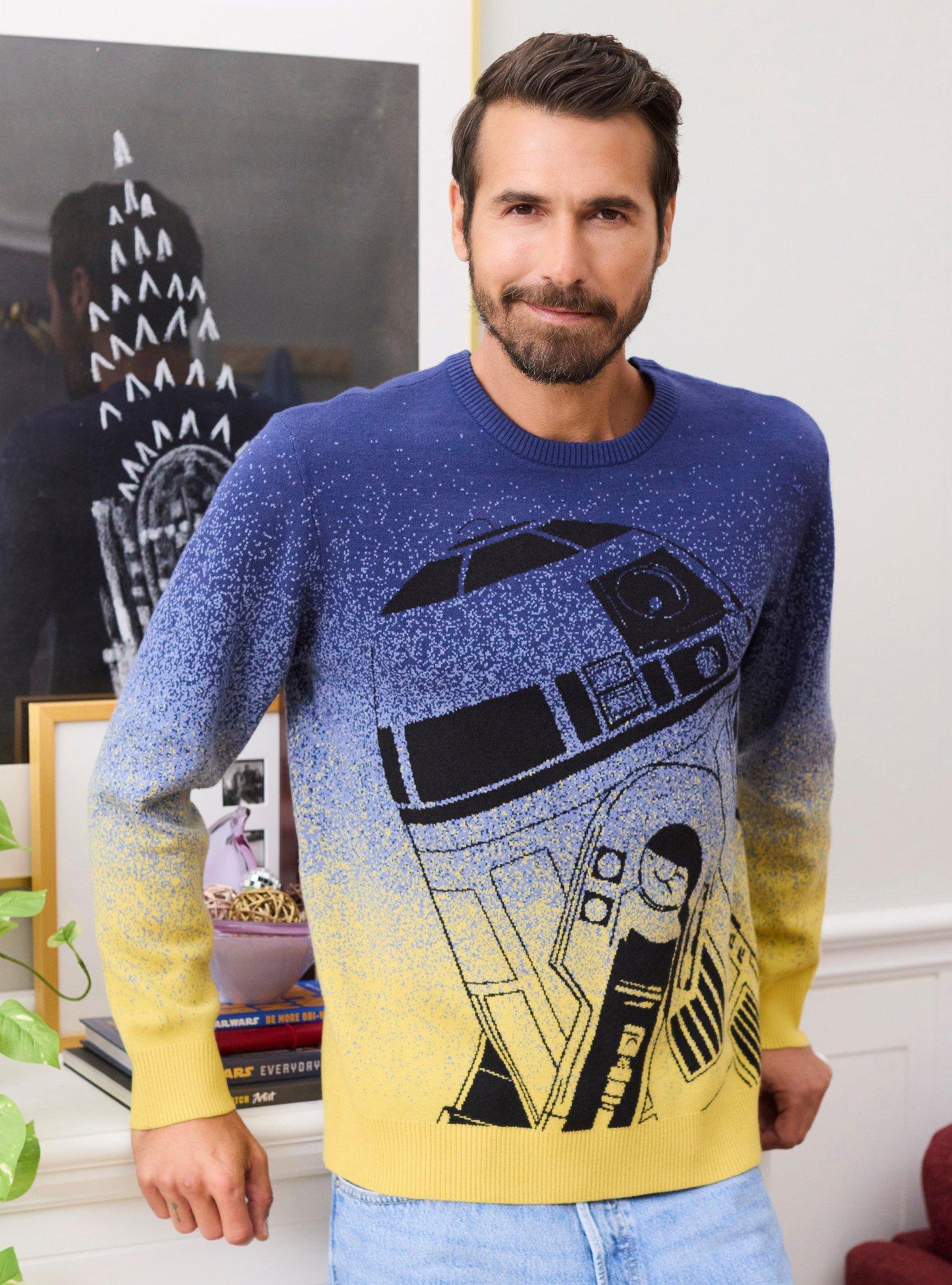 Our Universe Star Wars R2-D2 & C-3PO Intarsia Sweater Our Universe