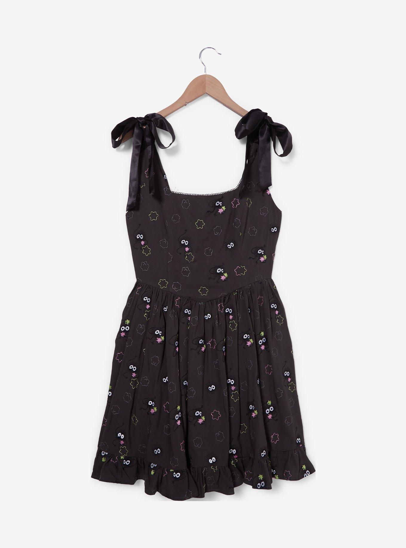 Her Universe Studio Ghibli Spirited Away Soot Sprites Allover Print Tank Dress — BoxLunch Exclusive, , hi-res