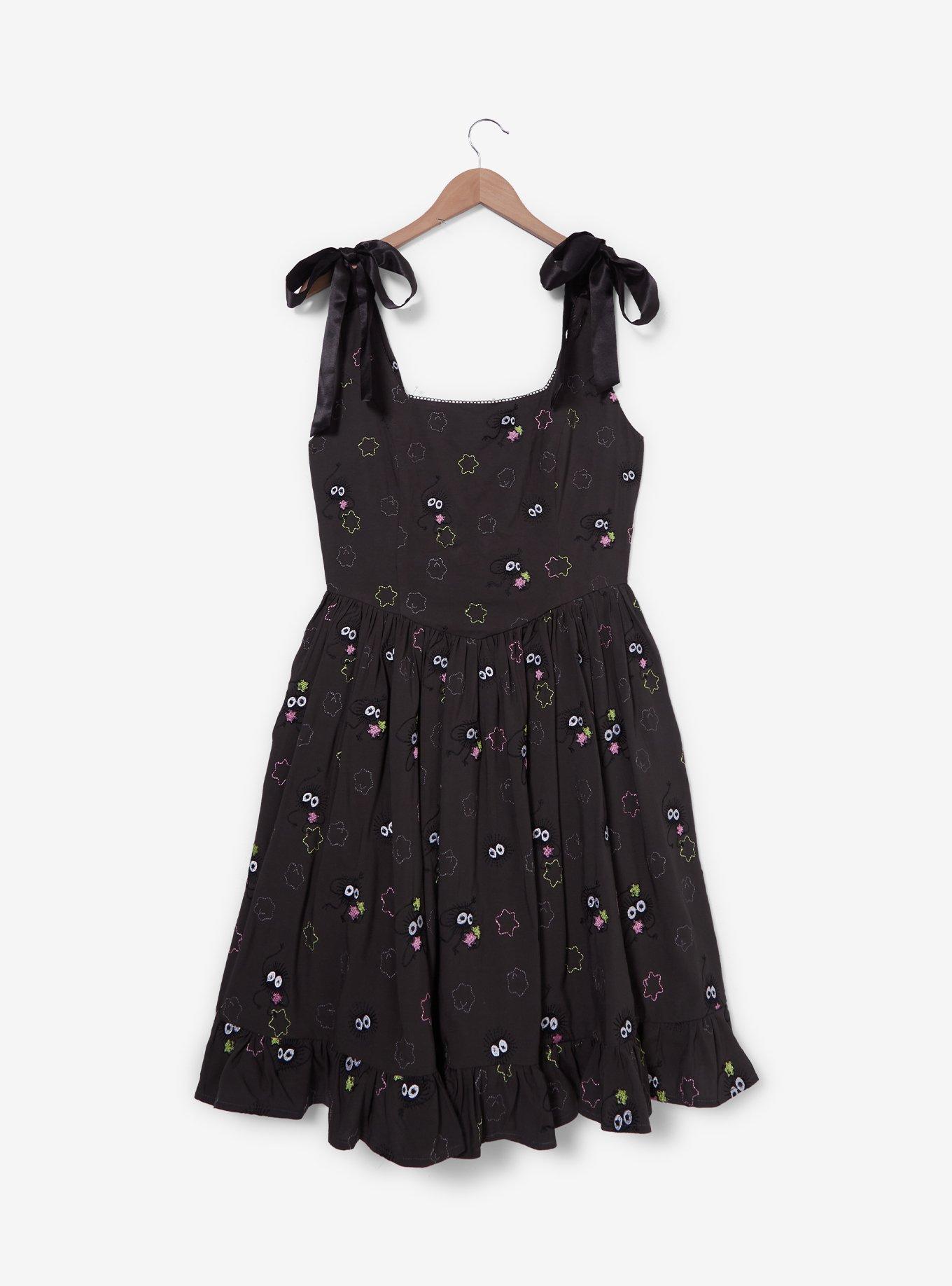 Her Universe Studio Ghibli Spirited Away Soot Sprites Allover Print Plus Size Tank Dress — BoxLunch Exclusive, , hi-res