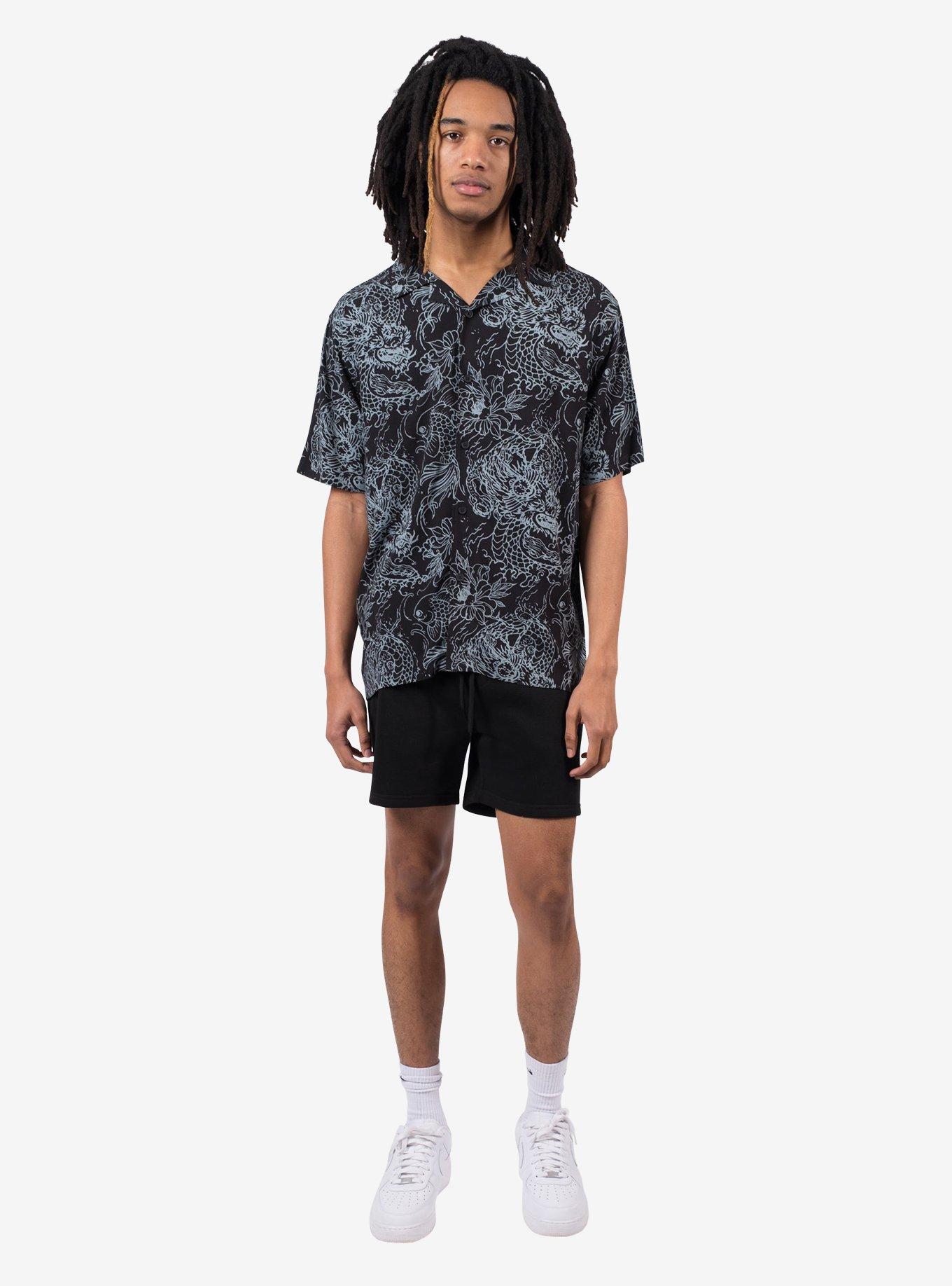 Black Heat Seal Zip Pocket Short, , hi-res