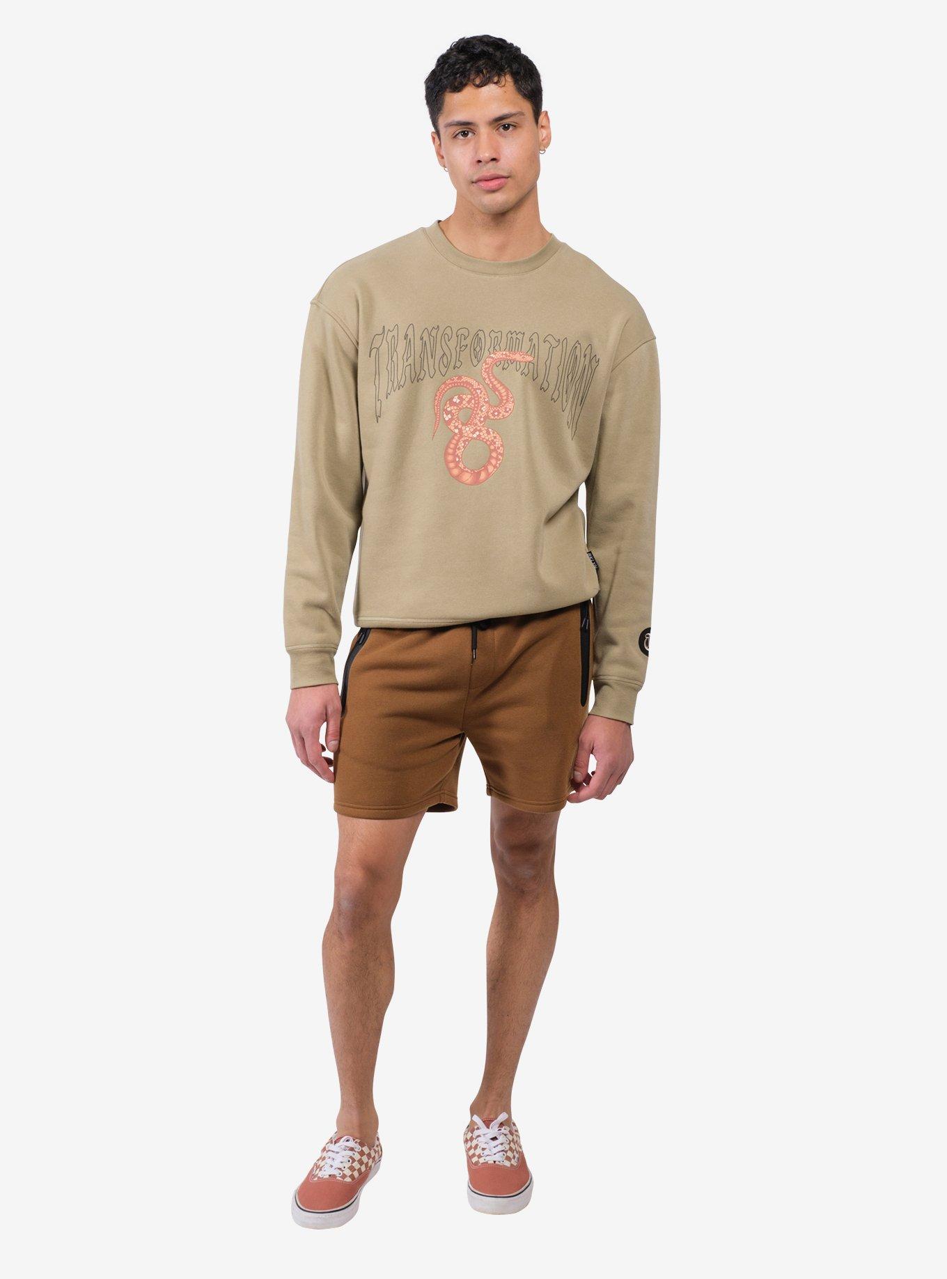 Toffee Seal Zip Pocket Short, BROWN, hi-res