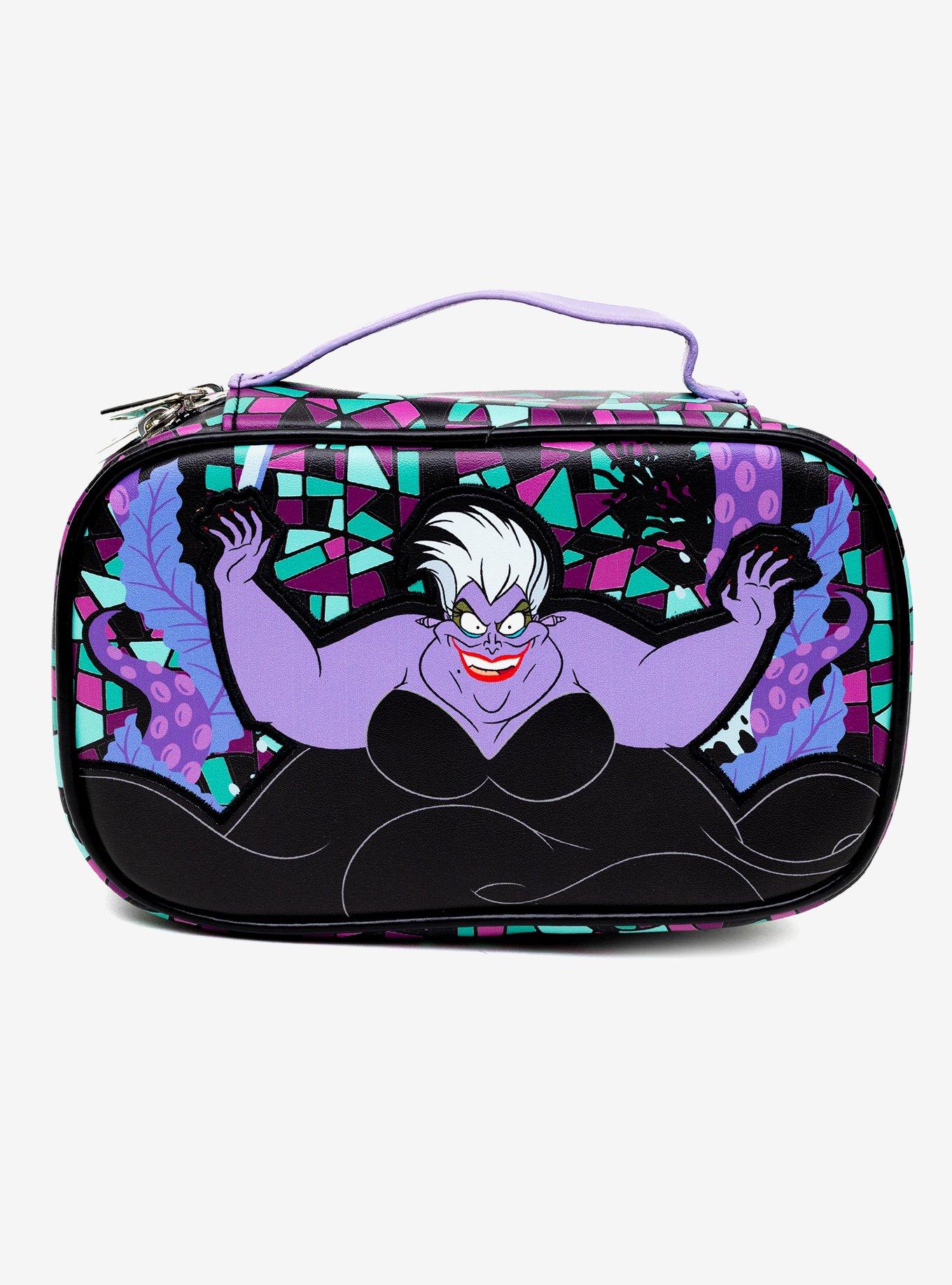 Buckle-Down Disney The Little Mermaid Ursula Stained Glass Makeup Bag, , hi-res