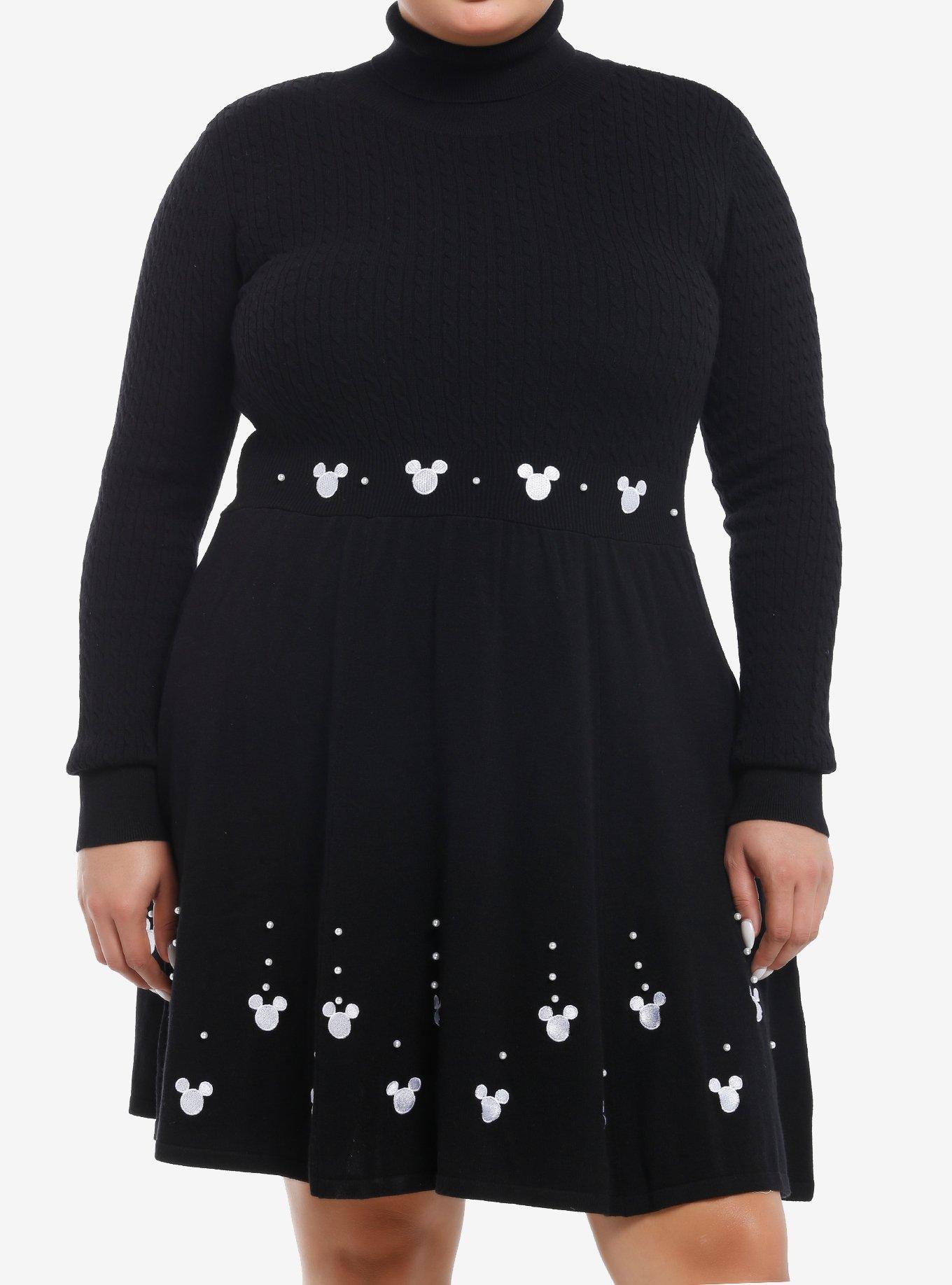 Her Universe Disney Mickey Mouse Sweater Dress Plus Size Her Universe Exclusive, , hi-res