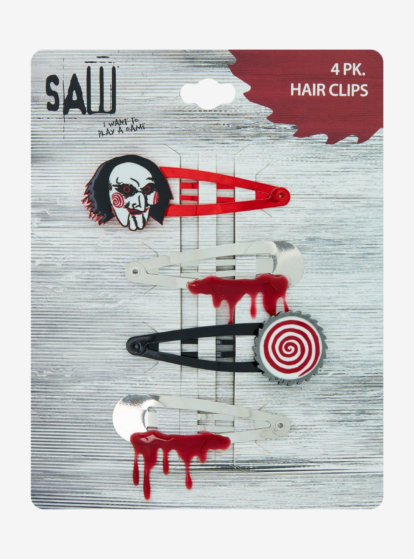 Saw Hair Clip Set, , hi-res