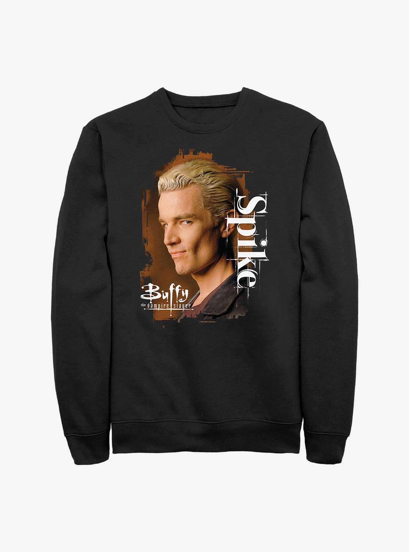 Buffy the Vampire Slayer Spike Sweatshirt, BLACK, hi-res