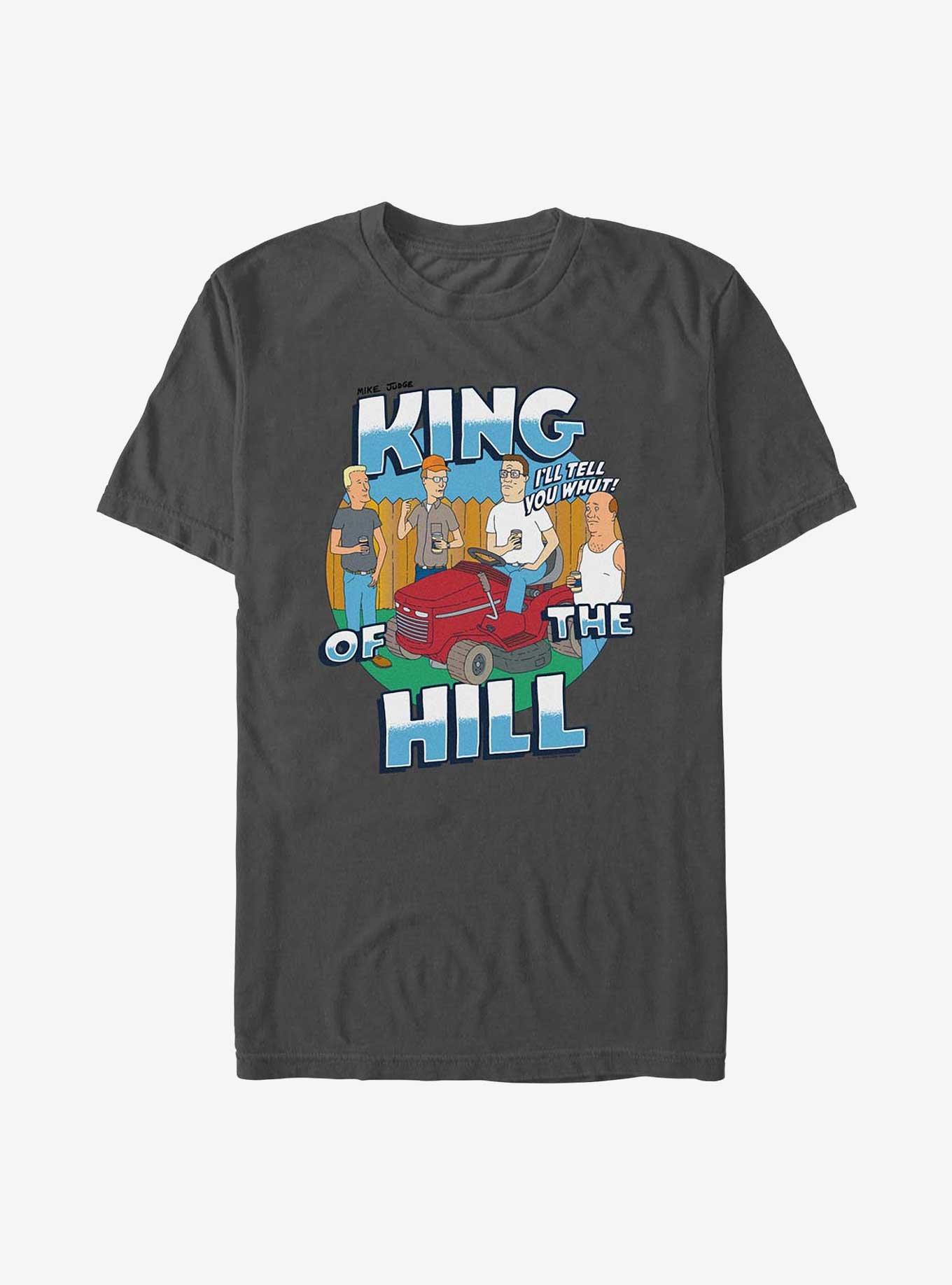 King of the Hill Whut T-Shirt, CHARCOAL, hi-res