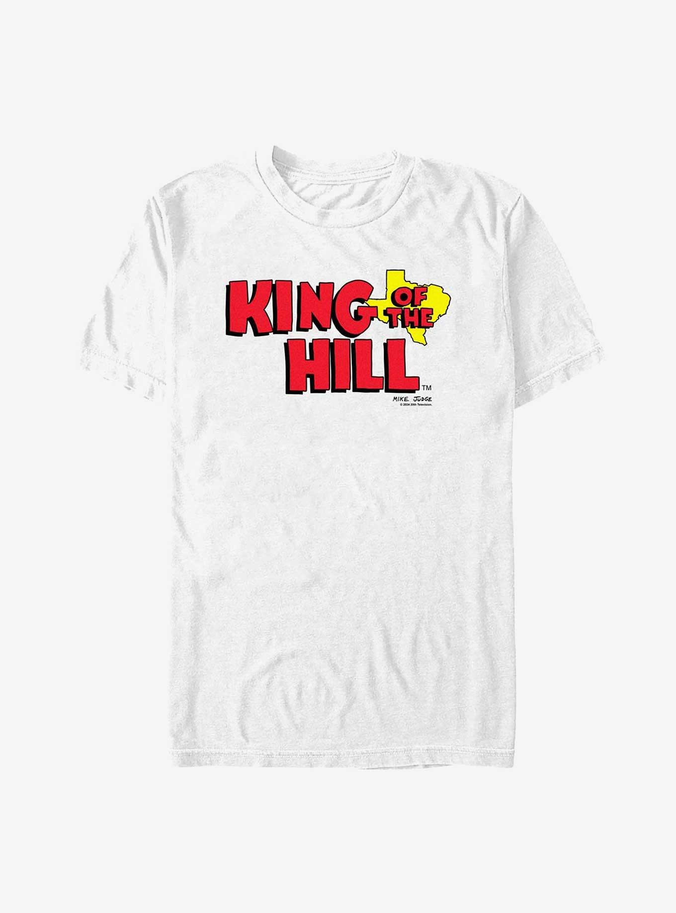 King of the Hill Logo T-Shirt, WHITE, hi-res