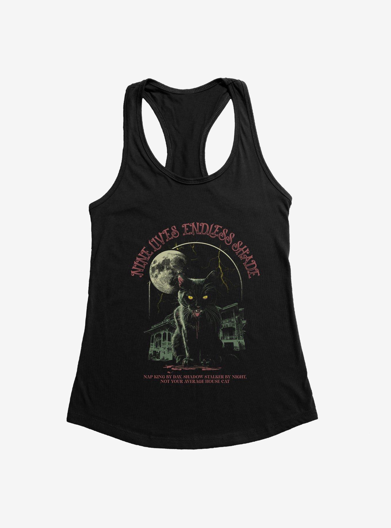 Not Your Average House Cat Girls Tank, BLACK, hi-res