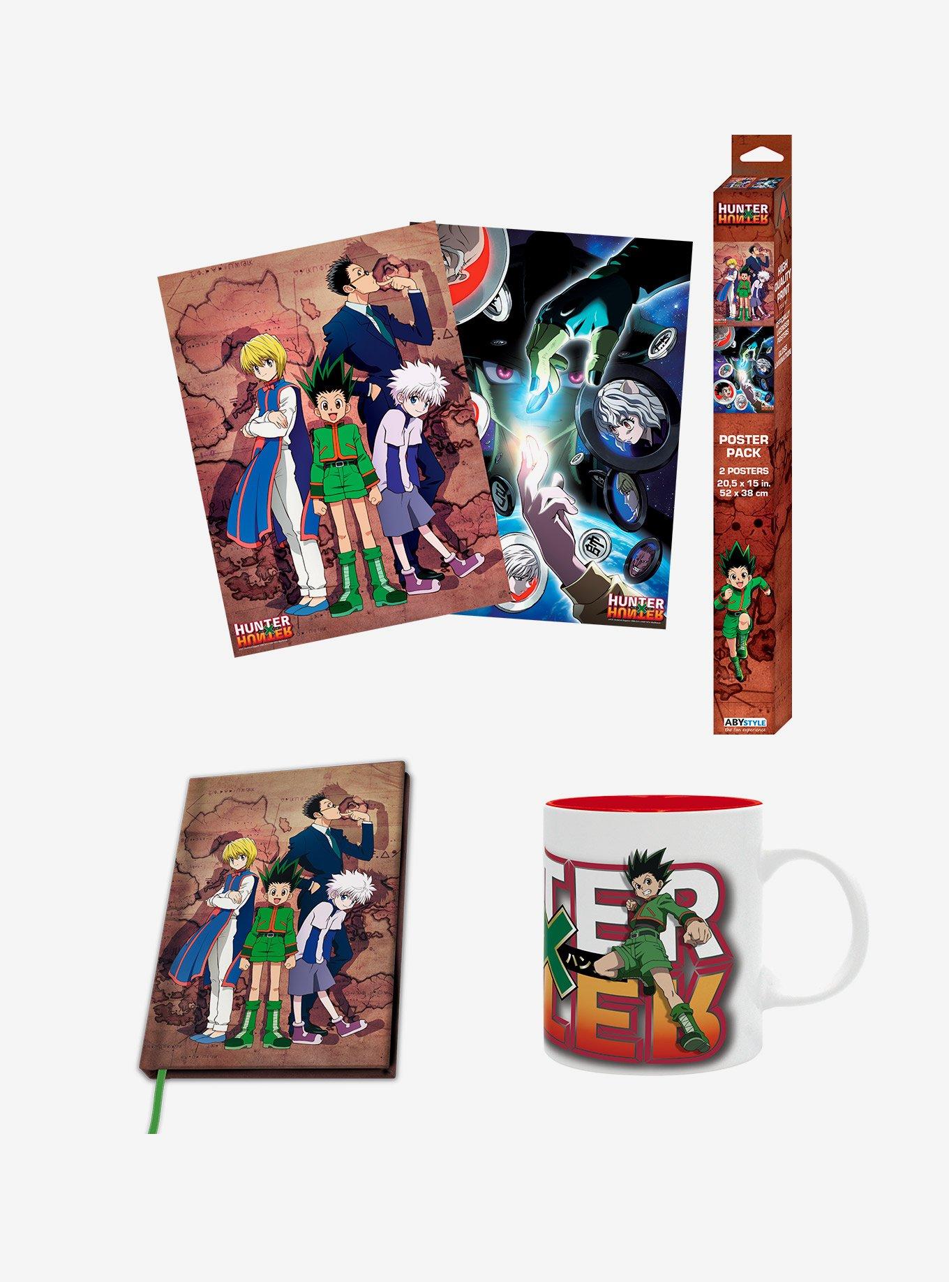 Hunter x Hunter Mug Notebook and Boxed Poster Bundle, , hi-res