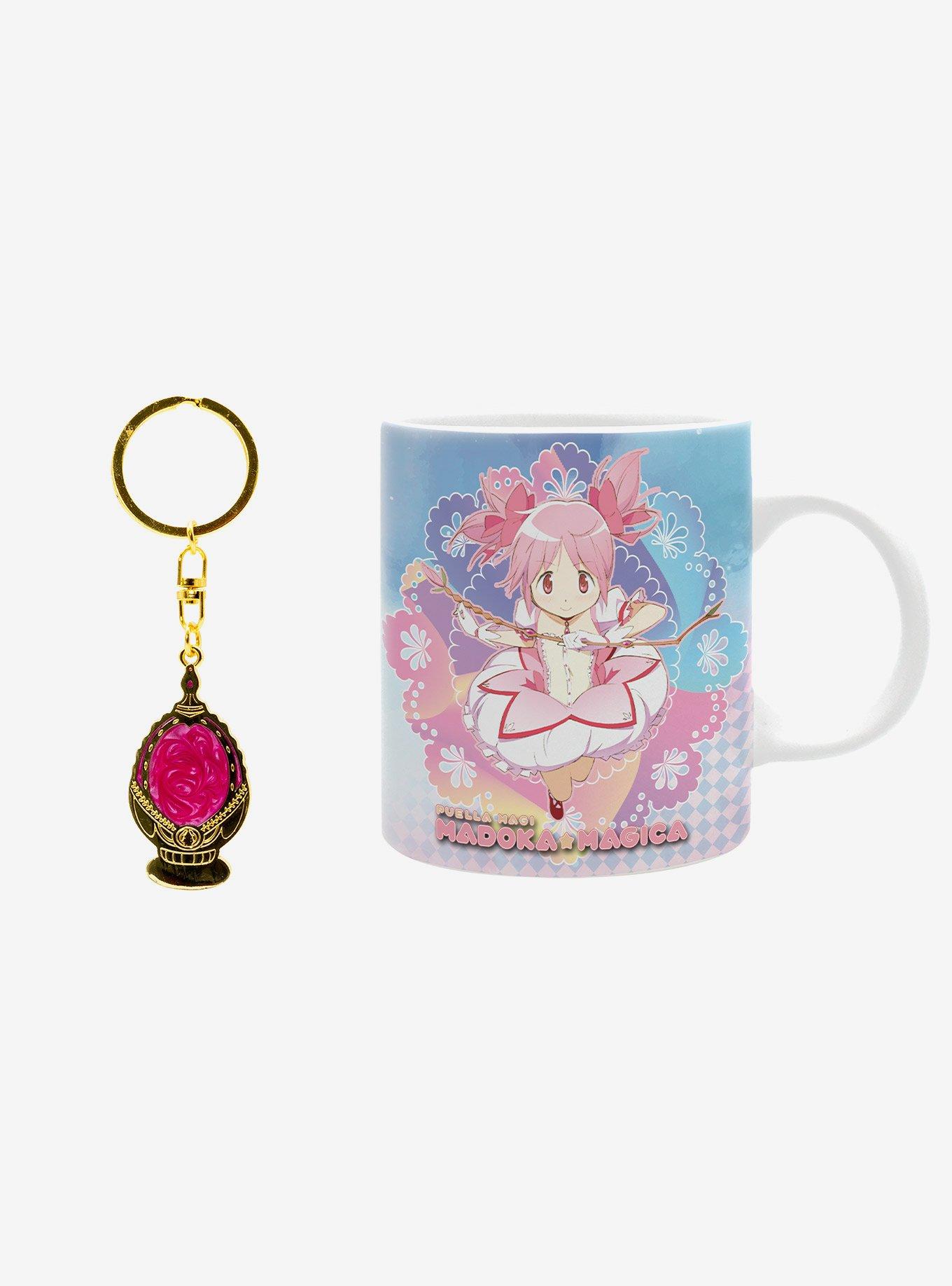 Puella Magi Madoka Magica Mug and Keychain Bundle, , hi-res