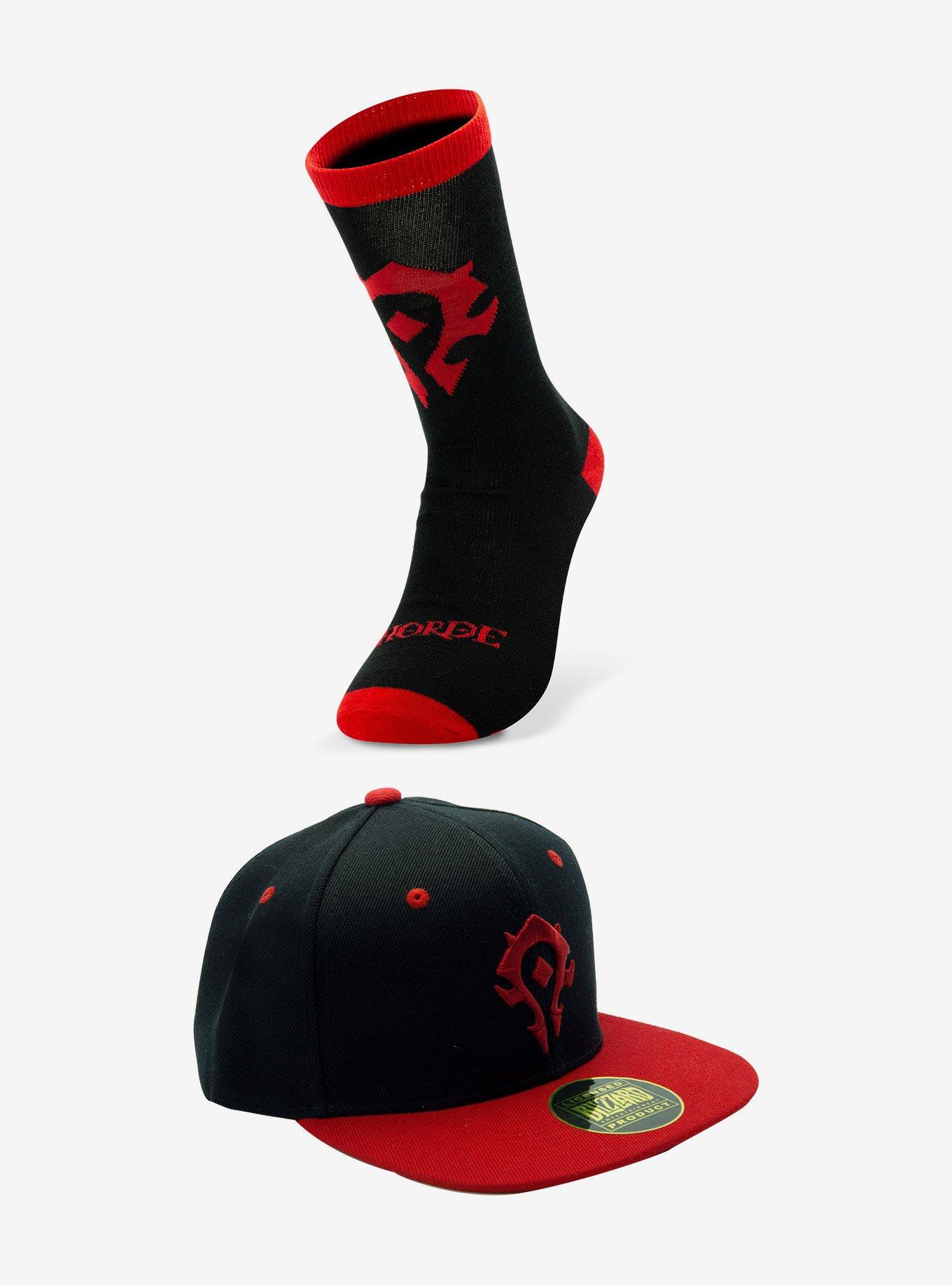 World of Warcraft Horde Sock & Cap Bundle, , hi-res