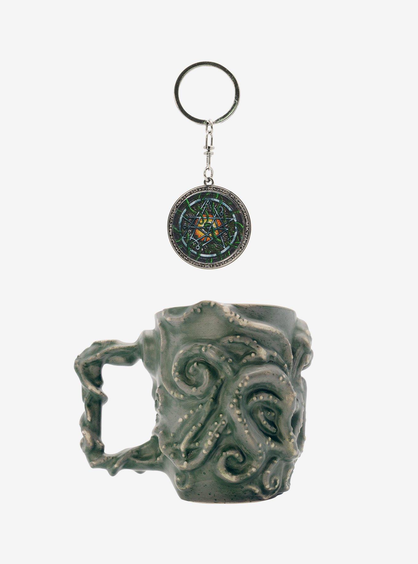 Cthulhu Keychain and 3D Mug Bundle, , hi-res