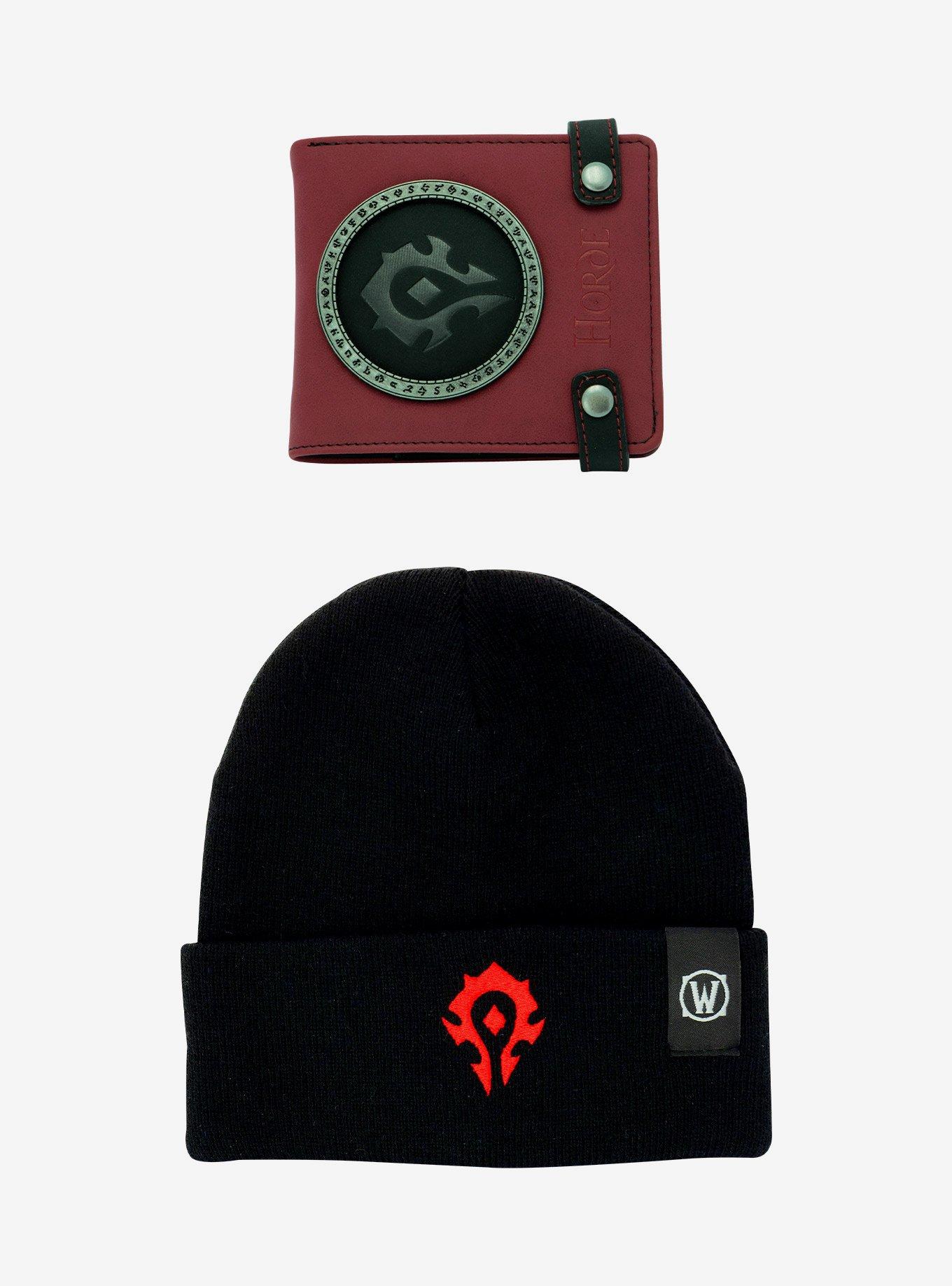 World of Warcraft Horde Wallet & Beanie Bundle, , hi-res