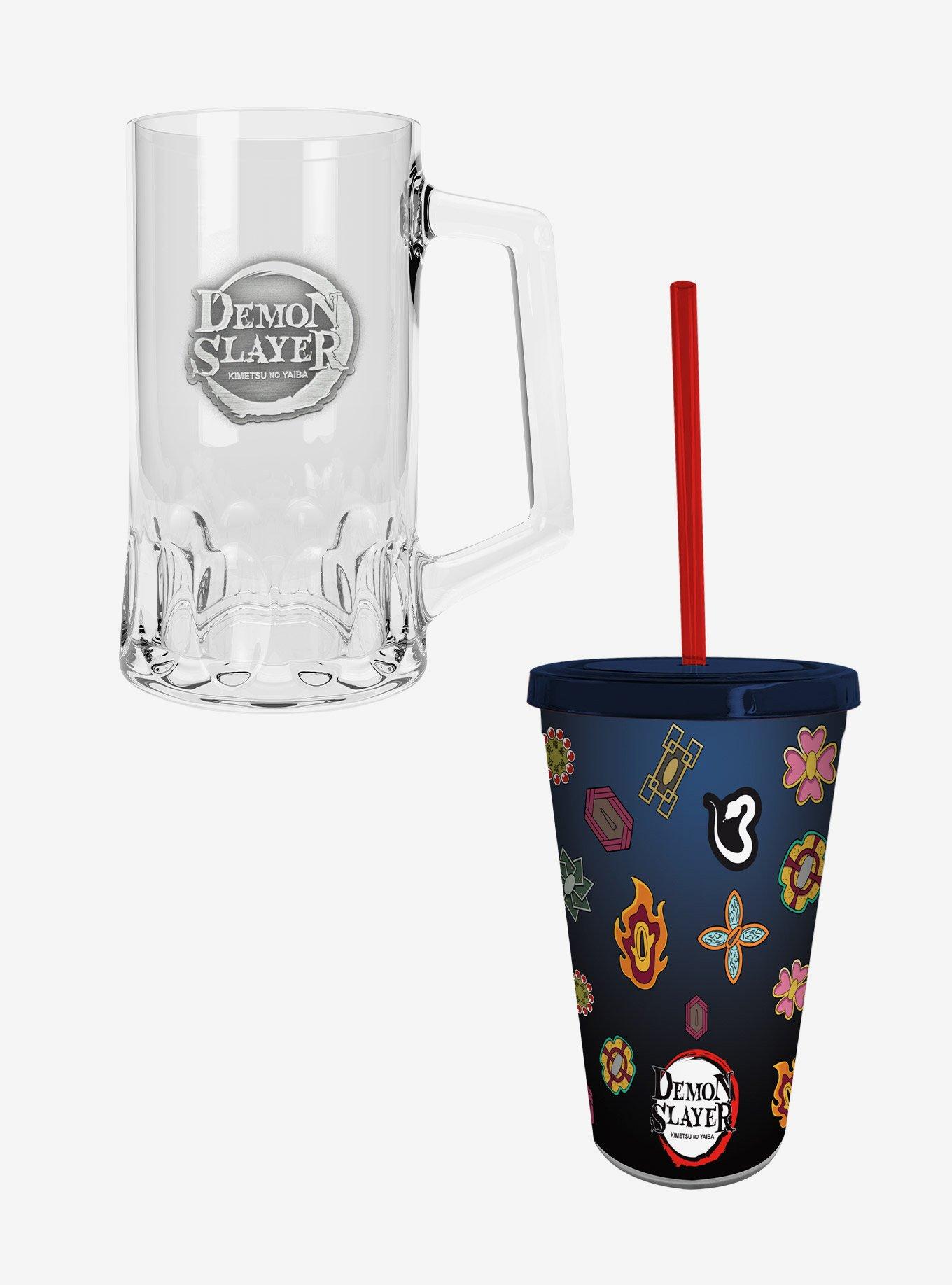 Demon Slayer: Kimetsu no Yaiba Glass Cup & Tumbler Bundle, , hi-res