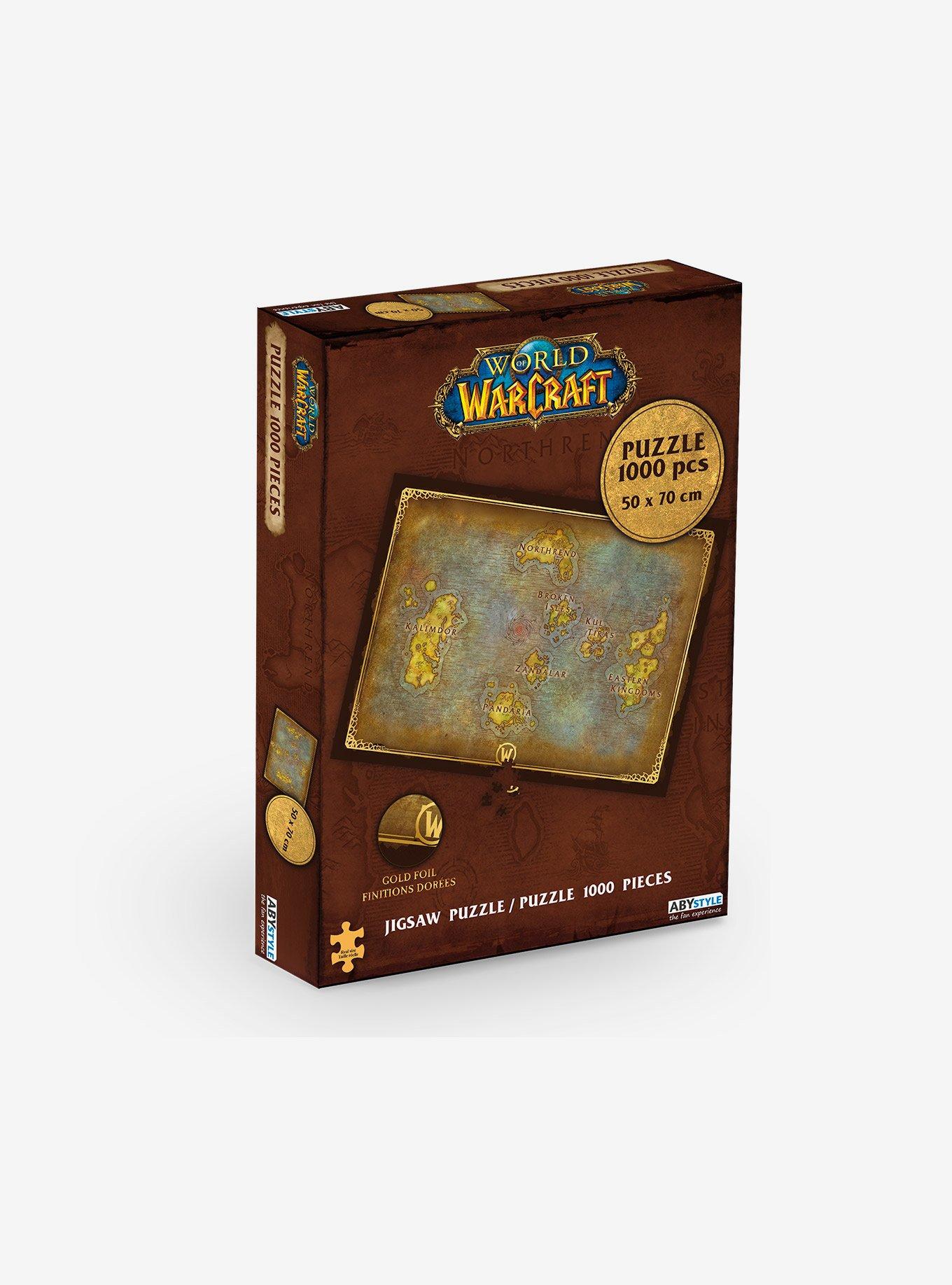 World of Warcraft 1000 Pieces Jigsaw Puzzle | BoxLunch