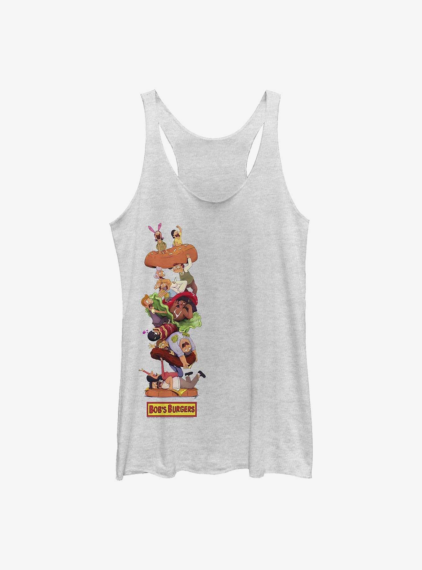 Bob's Burgers Stack Painting Womens Tank Top, , hi-res