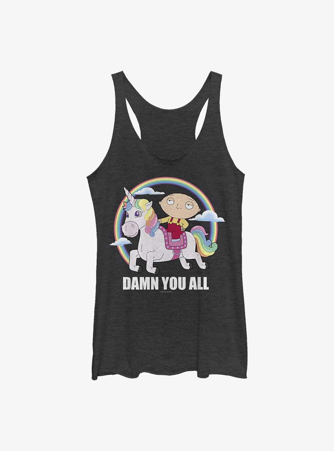 Family Guy Stewie Unicorn Womens Tank Top, , hi-res