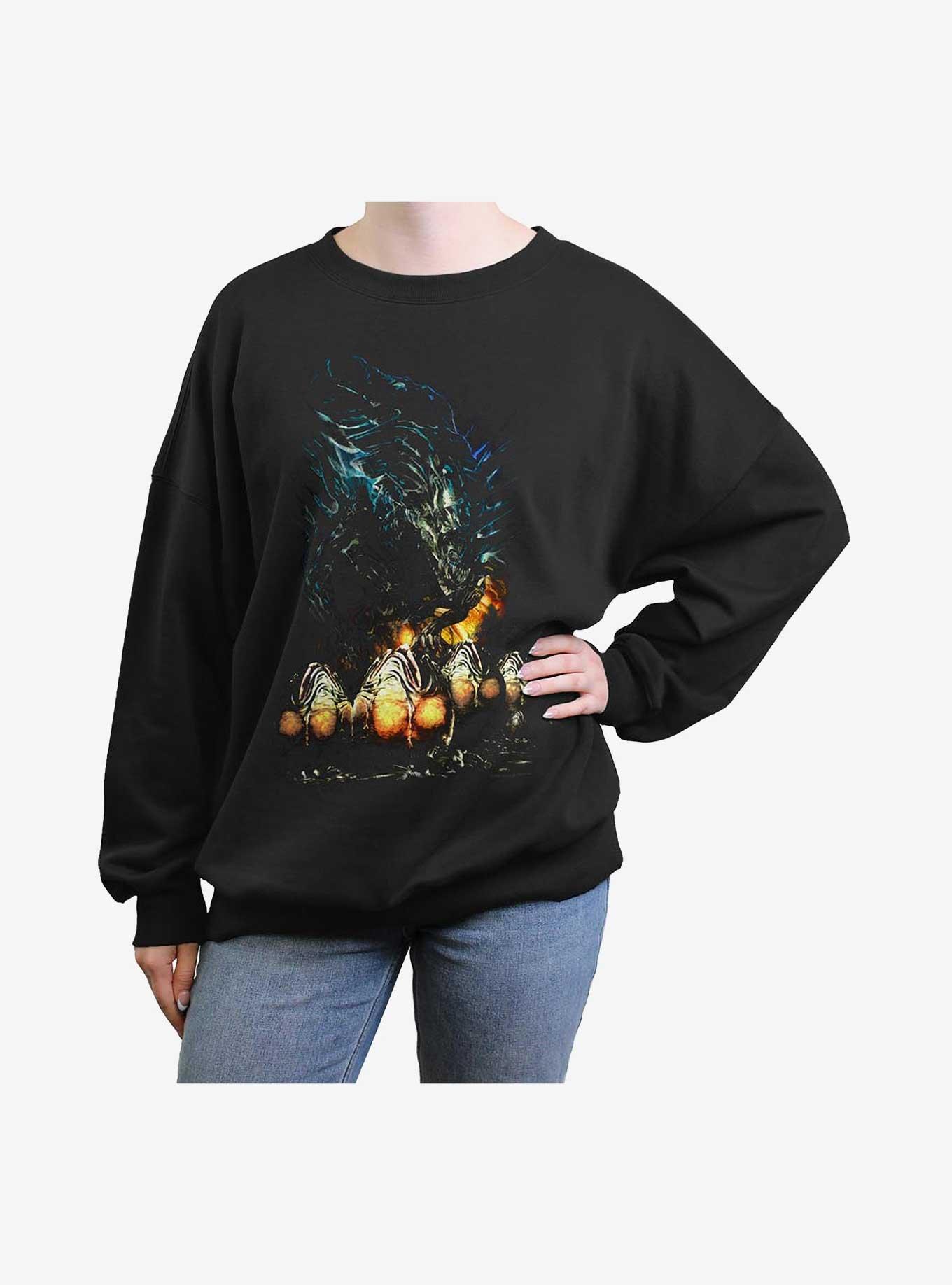 Alien Xenomorph XX121 Womens Oversized Sweatshirt, , hi-res