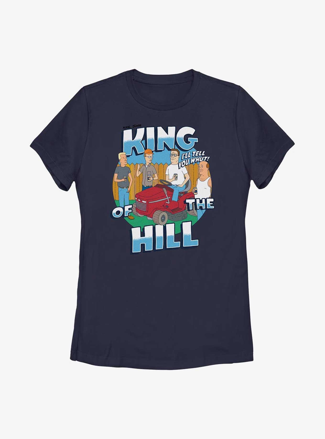 King of the Hill Whut Womens T-Shirt, NAVY, hi-res