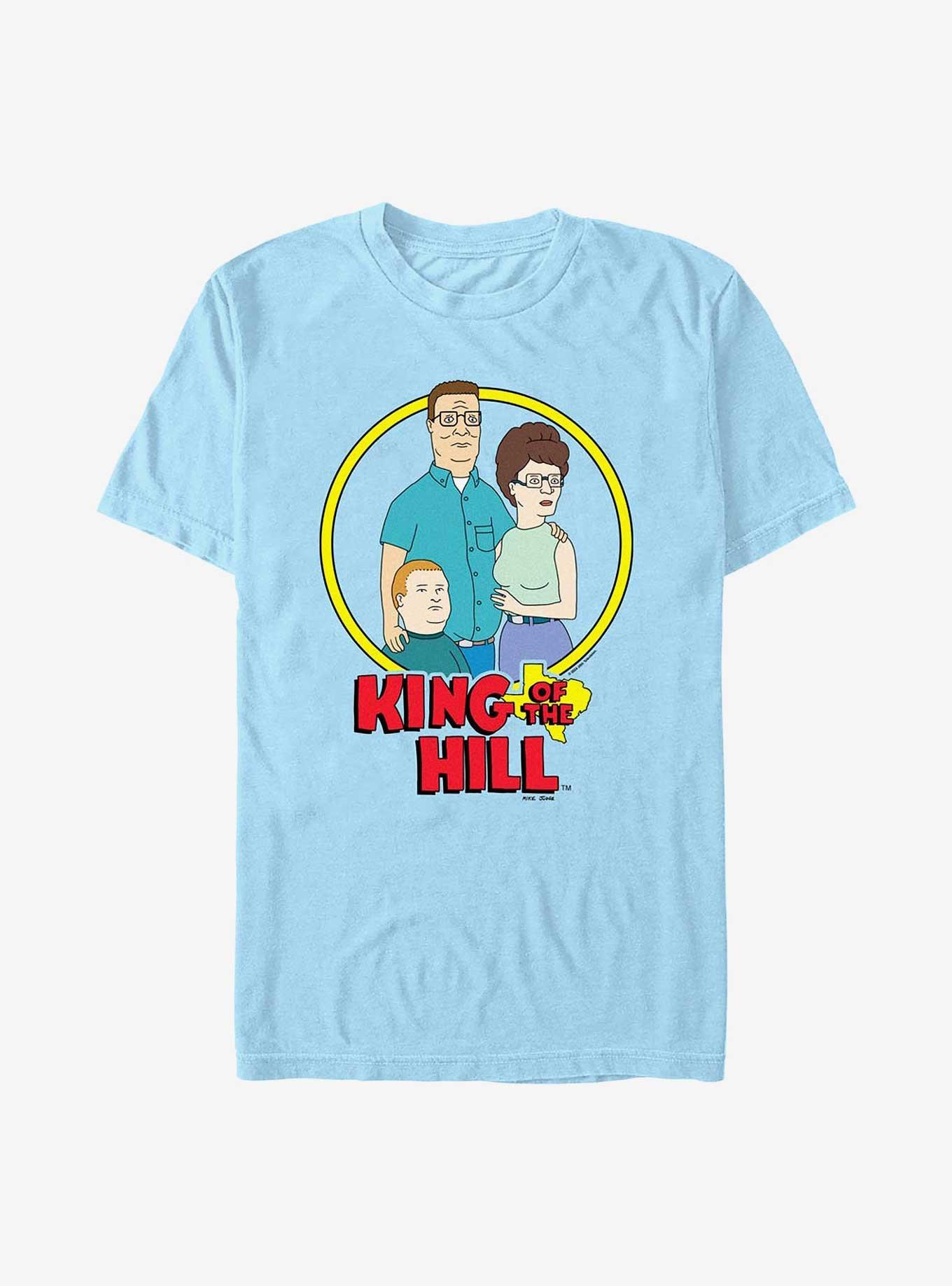 King of the Hill Koth Hill Family T-Shirt, LT BLUE, hi-res