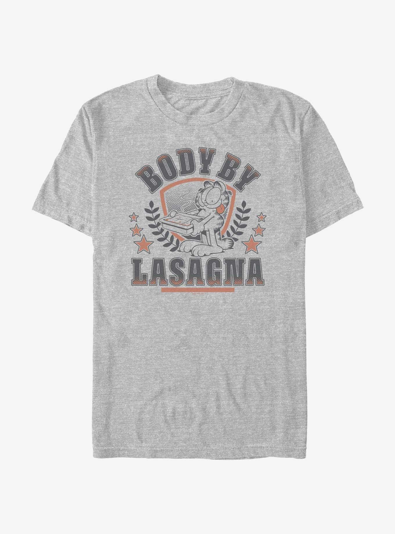 Garfield Body By Lasagna Crest T-Shirt, , hi-res