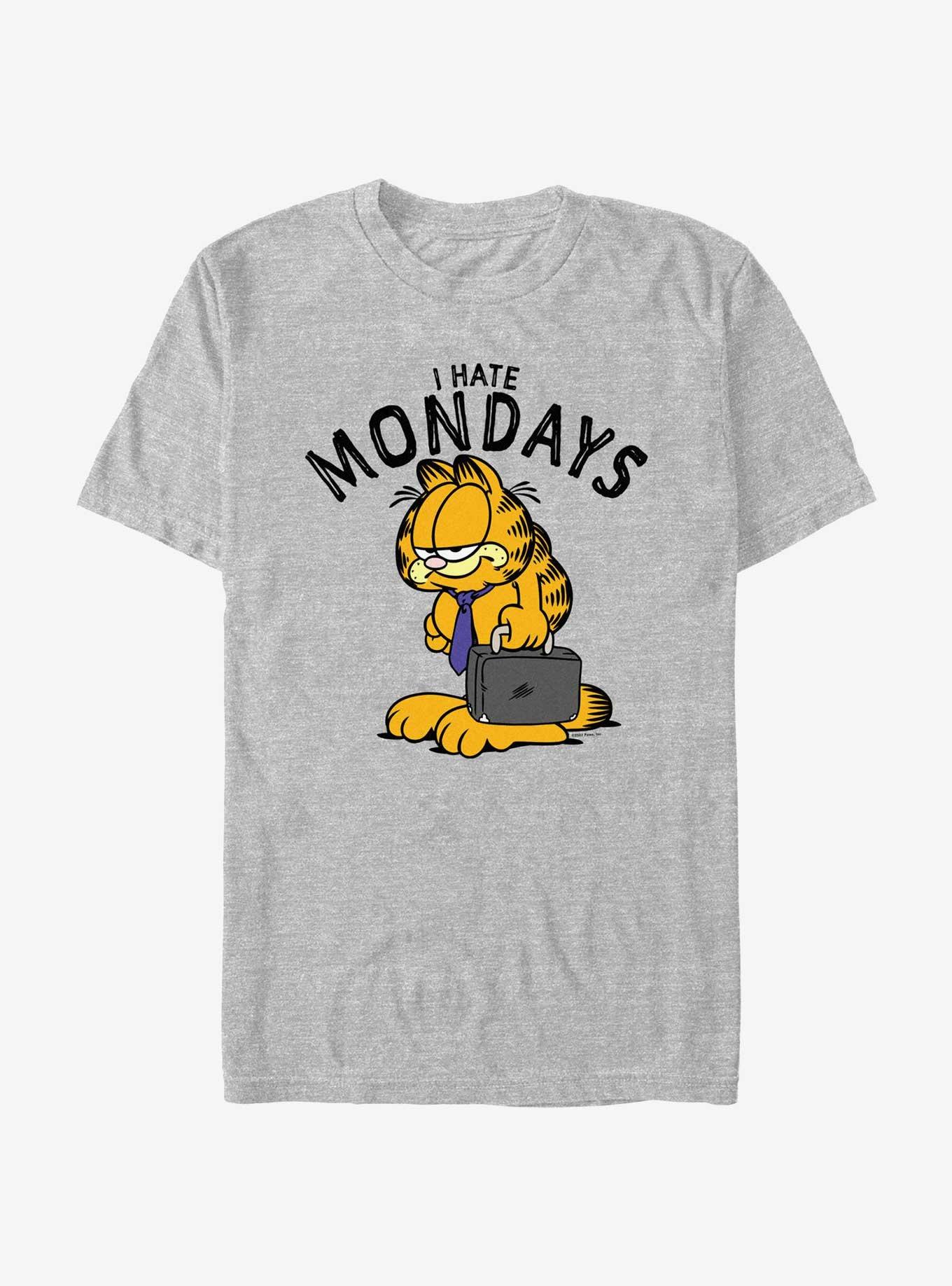 Garfield I Hate Monday's Business T-Shirt, , hi-res