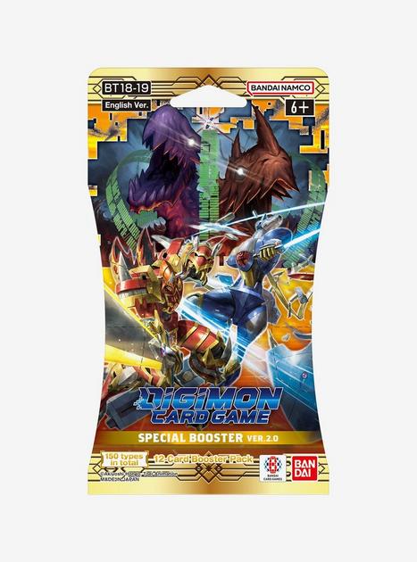 supreme pro card sleeves Digimon Cards Animated Series 1 Booster Pack Sealed New English –  retroforless main image 1