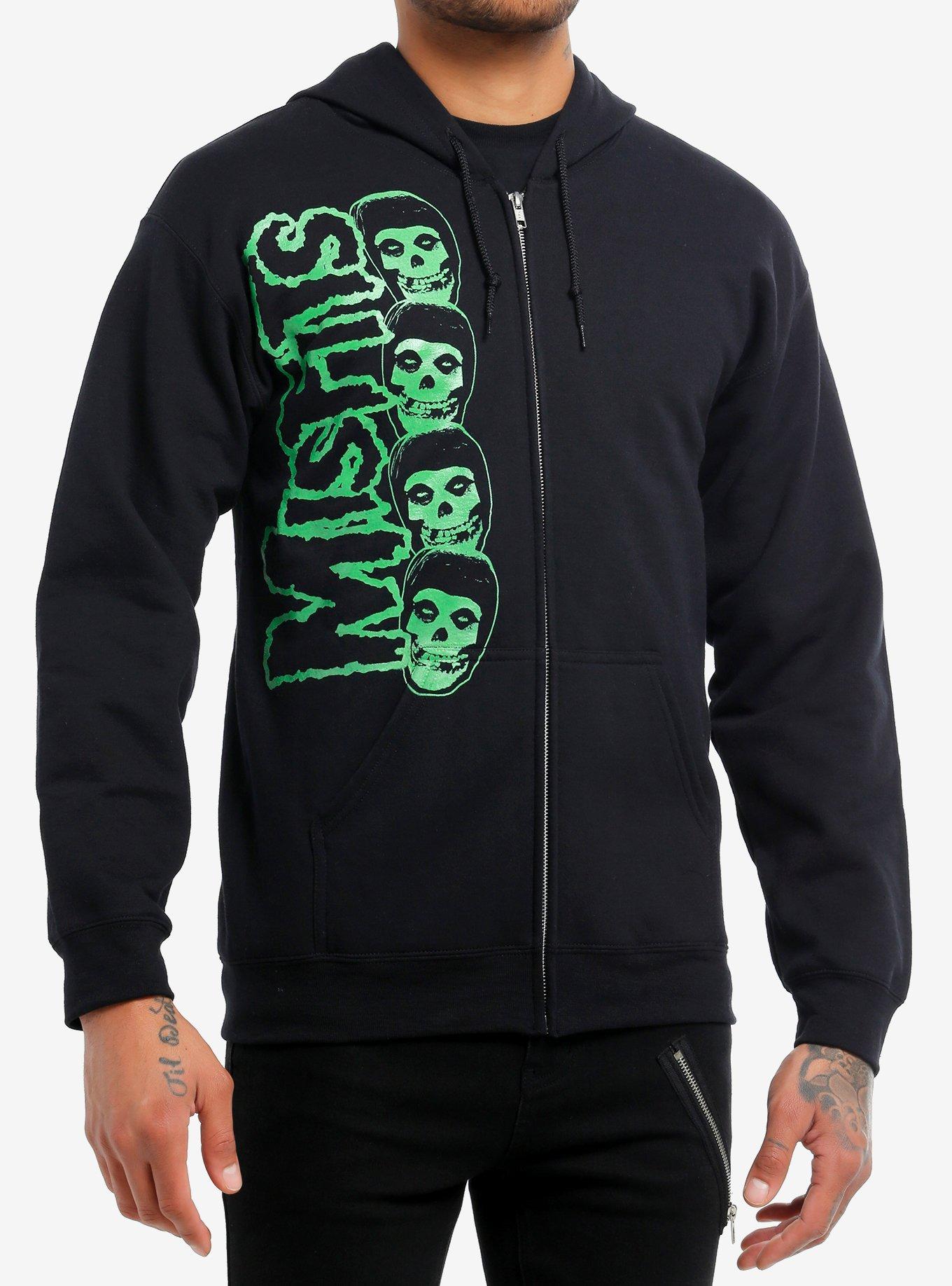 Misfits Crimson Ghost Glow-In-The-Dark Hoodie, , hi-res