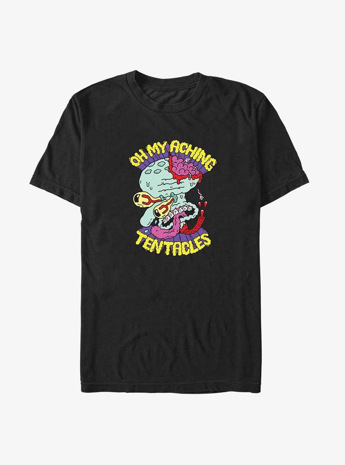 SpongeBob SquarePants Squidward Oh My Aching Tentacles Big & Tall T-Shirt, , hi-res