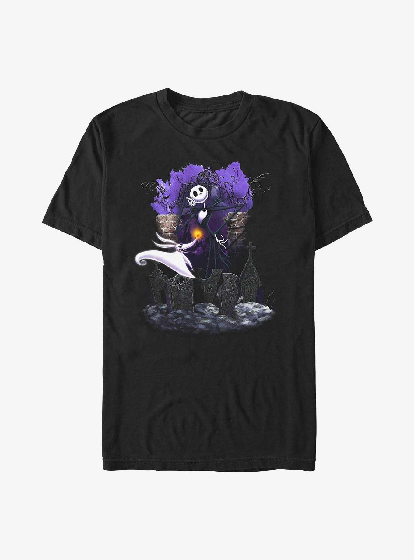 The Nightmare Before Christmas Jack & Zero Graveyard Guys Big & Tall T-Shirt, , hi-res